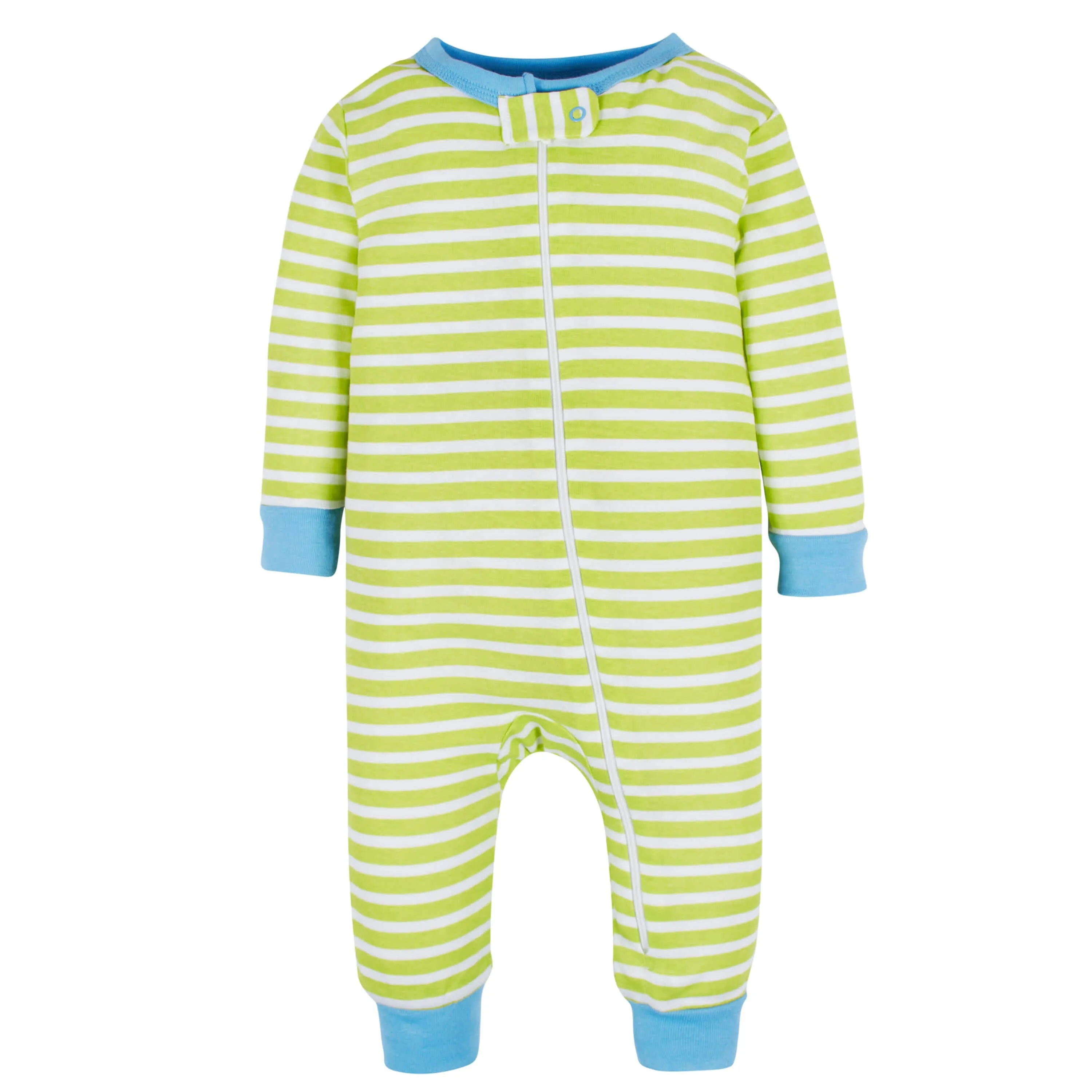 3-Pack Baby & Toddler Boys Stripes & Doggies Snug Fit Footless Pajamas Gerber Childrenswea