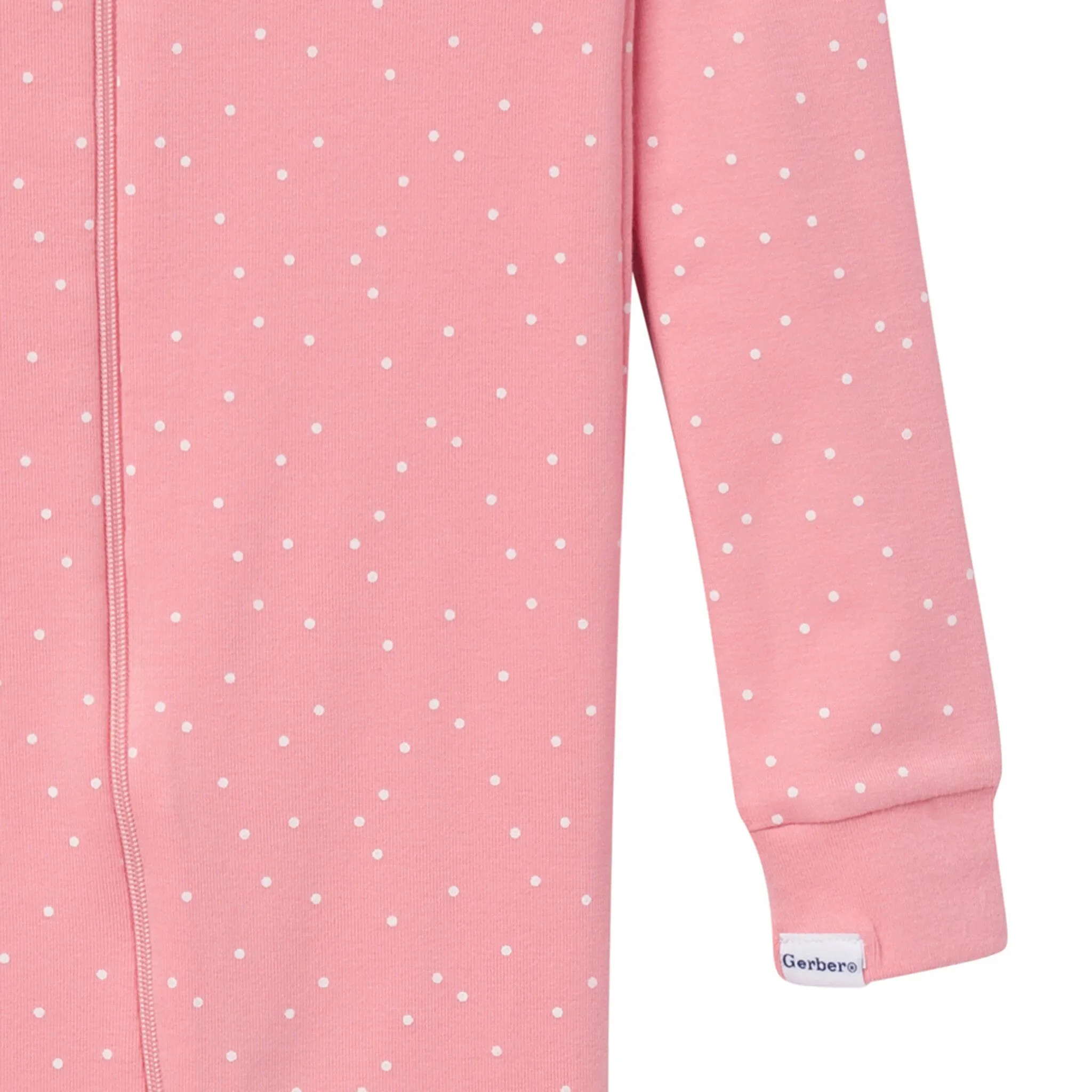 3-Pack Baby & Toddler Girls Ditsy Floral Snug Fit Footless Pajamas Gerber Childrenswea