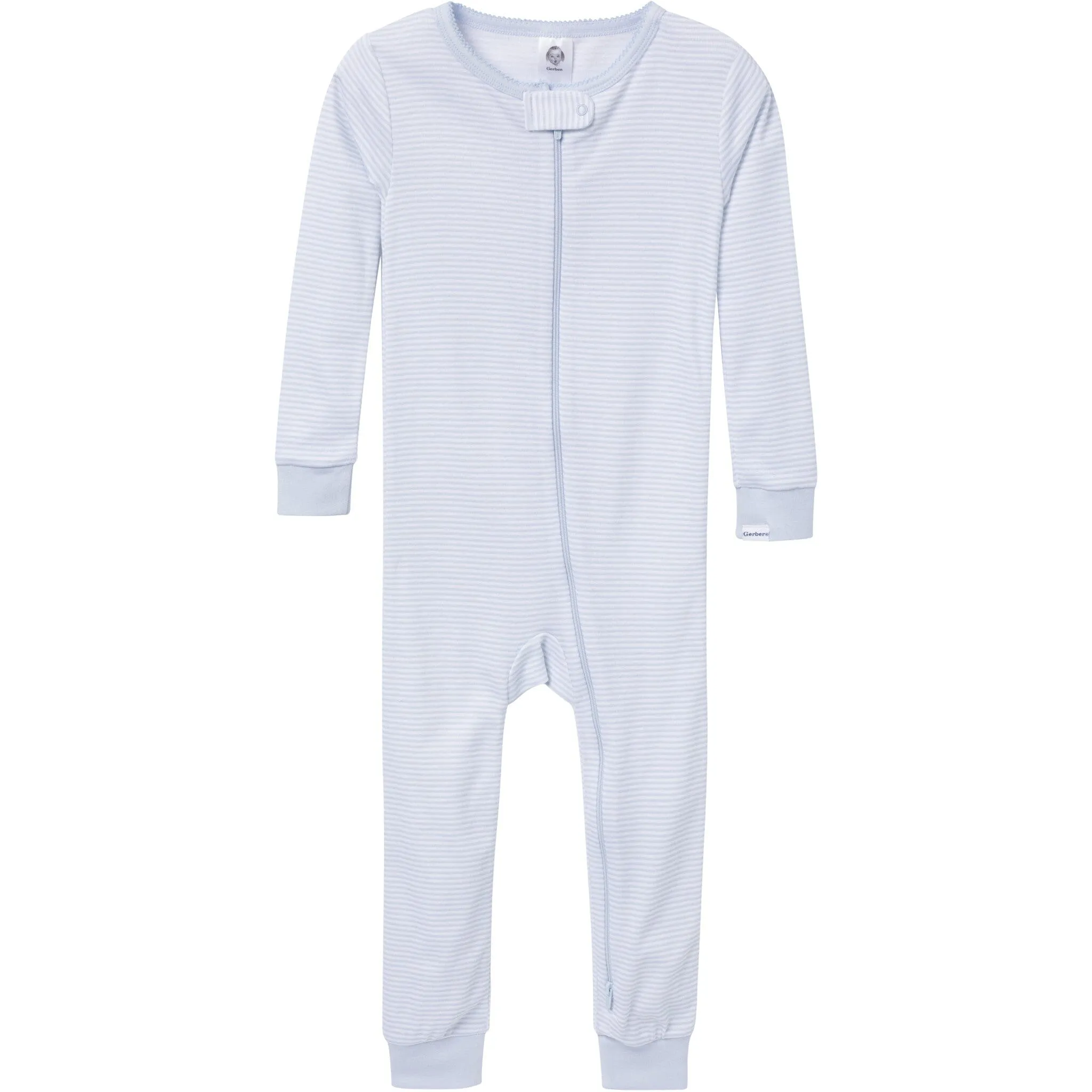 3-Pack Baby & Toddler Girls Ditsy Floral Snug Fit Footless Pajamas Gerber Childrenswea