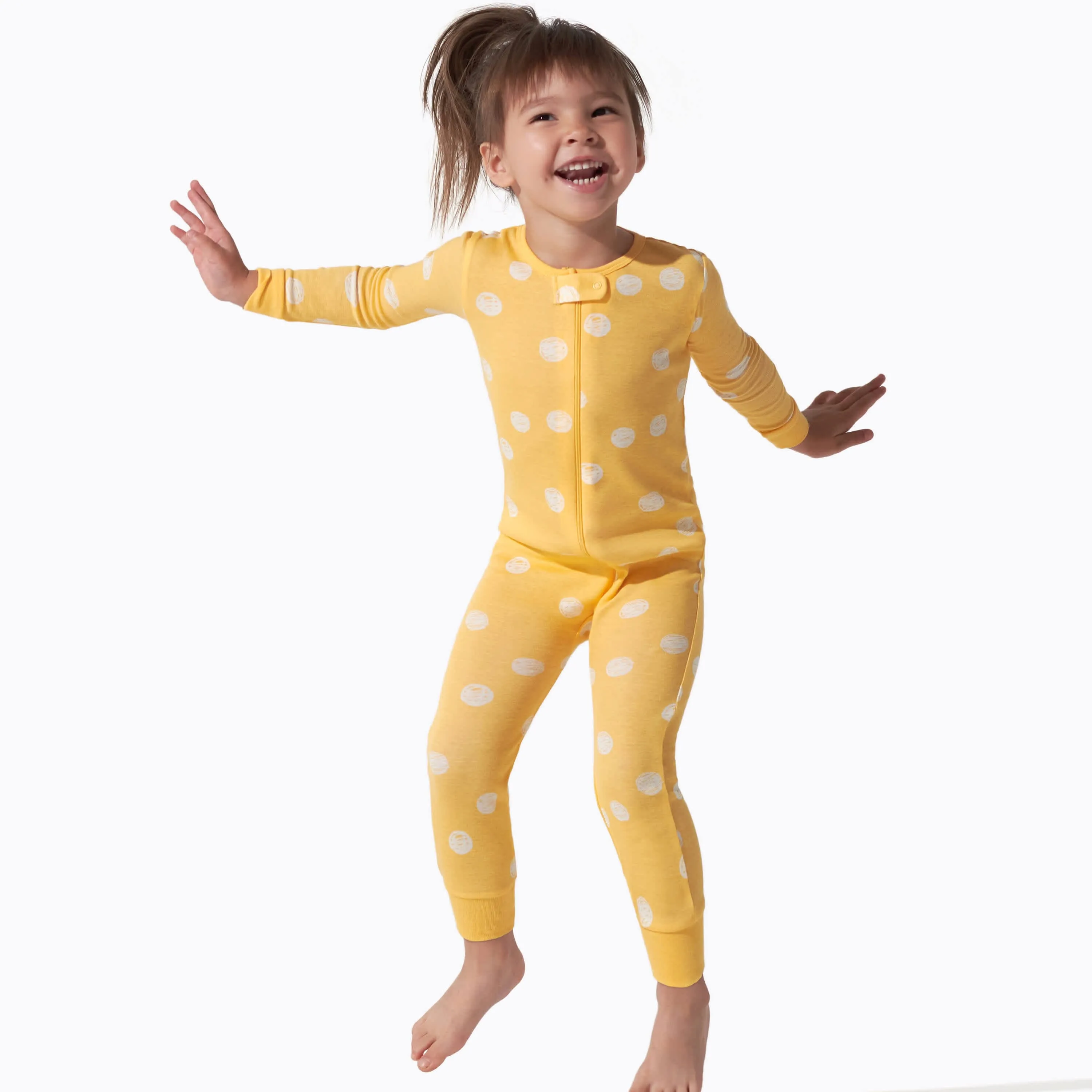 3-Pack Baby & Toddler Girls Floral Fox Snug Fit Footless Pajamas Gerber Childrenswea