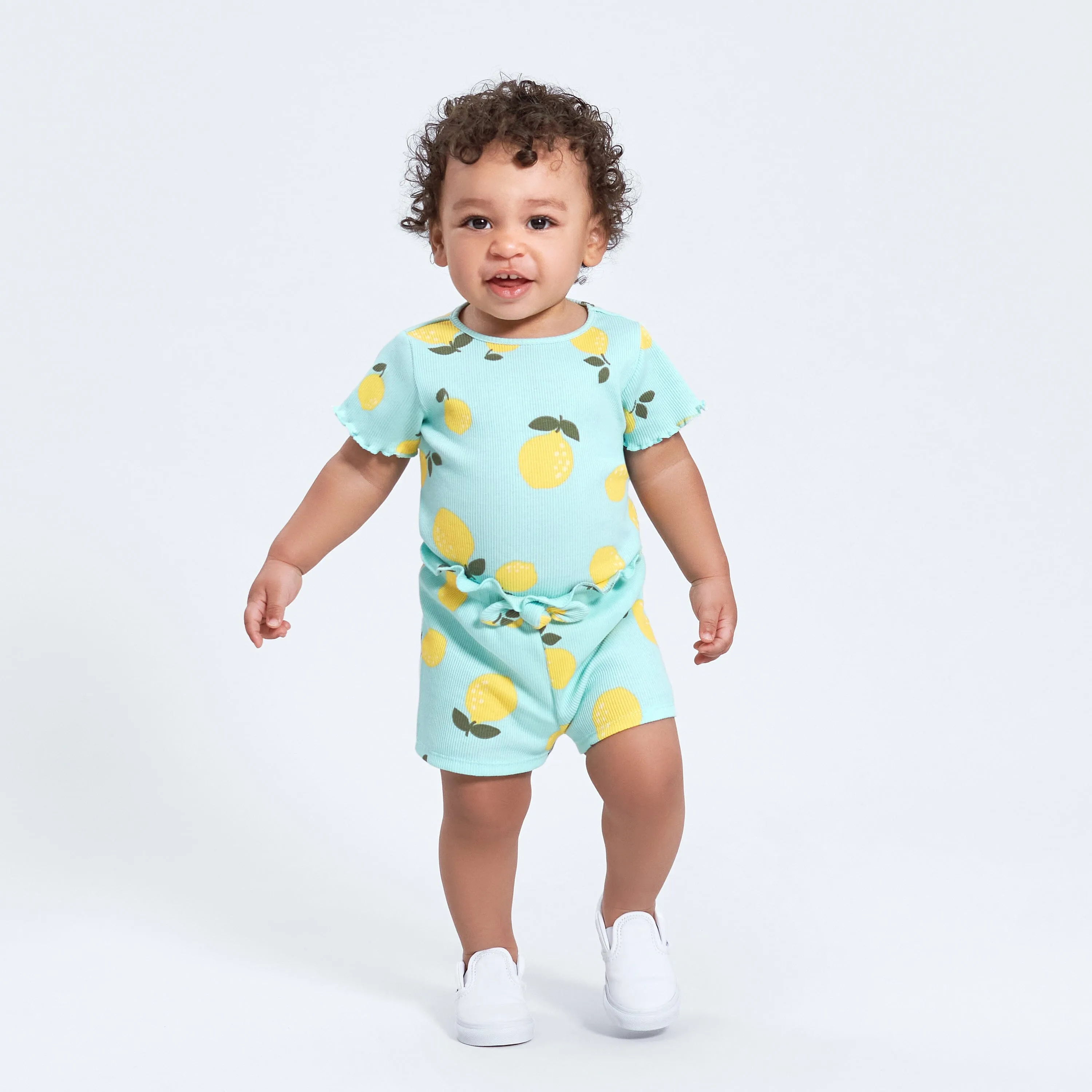 3-Pack Baby & Toddler Girls Picnic Day Dreams Pull-On Knit Shorts Gerber Childrenswea