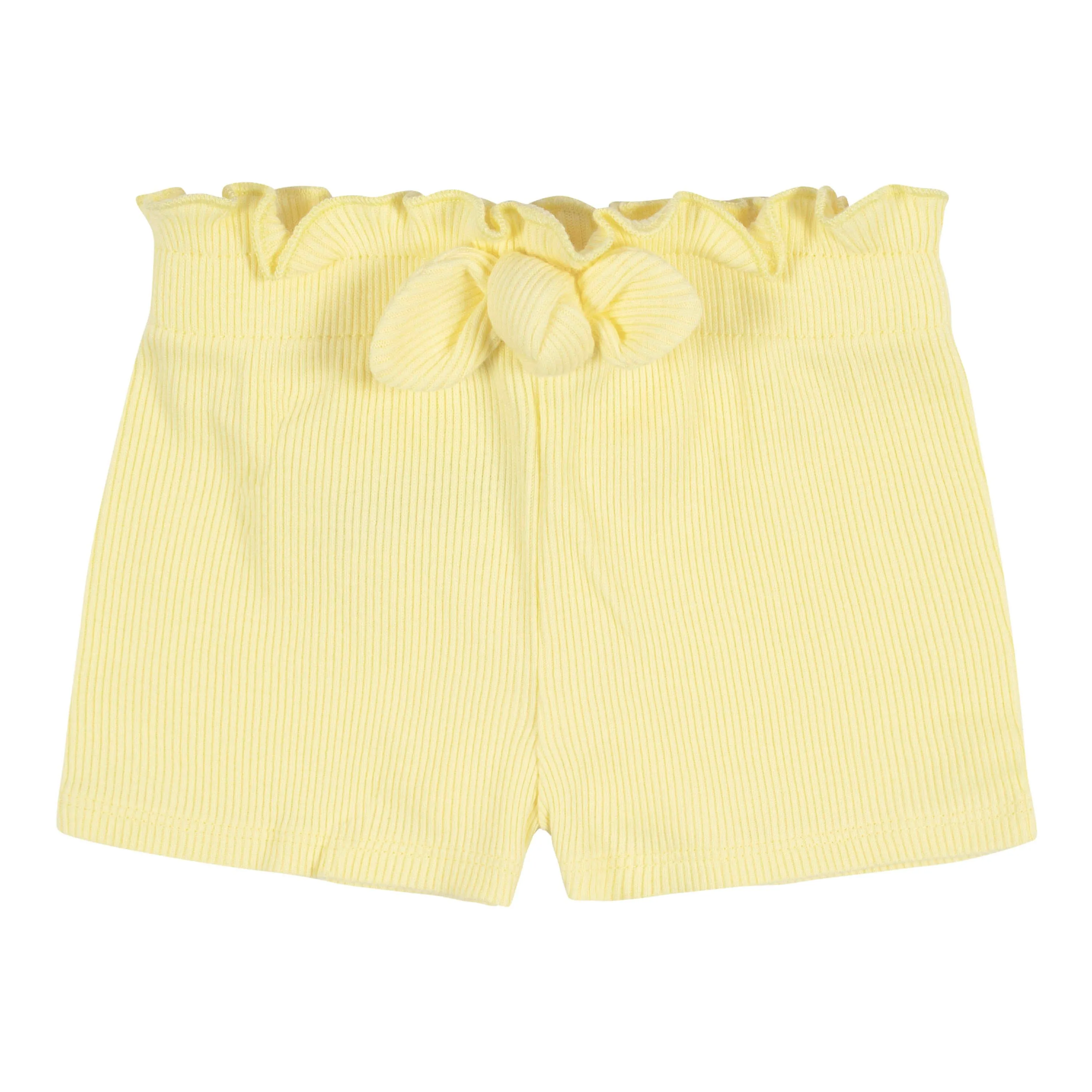 3-Pack Baby & Toddler Girls Picnic Day Dreams Pull-On Knit Shorts Gerber Childrenswea