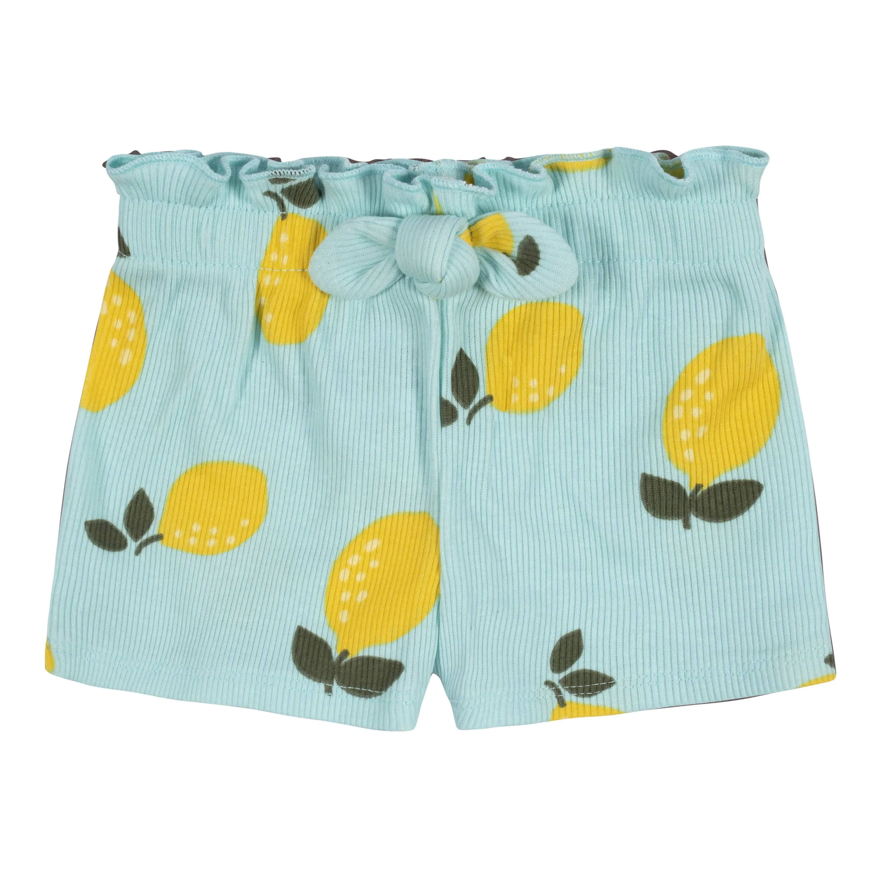 3-Pack Baby & Toddler Girls Picnic Day Dreams Pull-On Knit Shorts Gerber Childrenswea