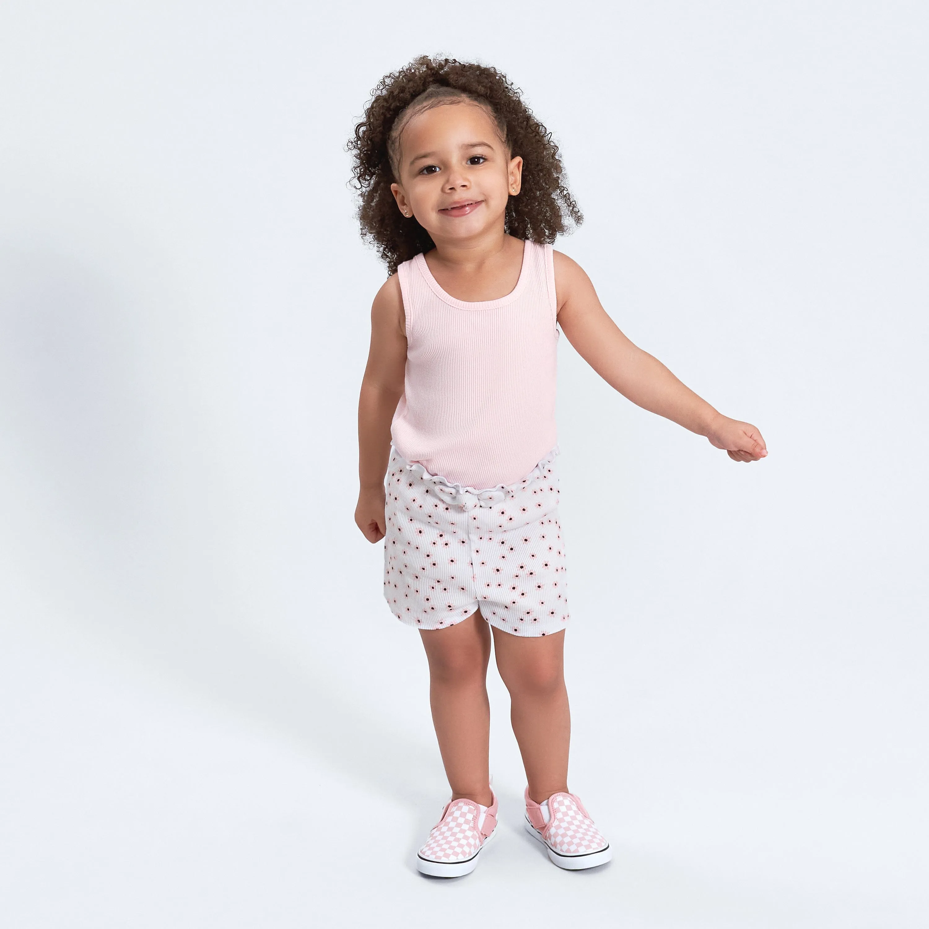 3-Pack Baby & Toddler Girls Sweet Florals Pull-On Knit Shorts Gerber Childrenswea