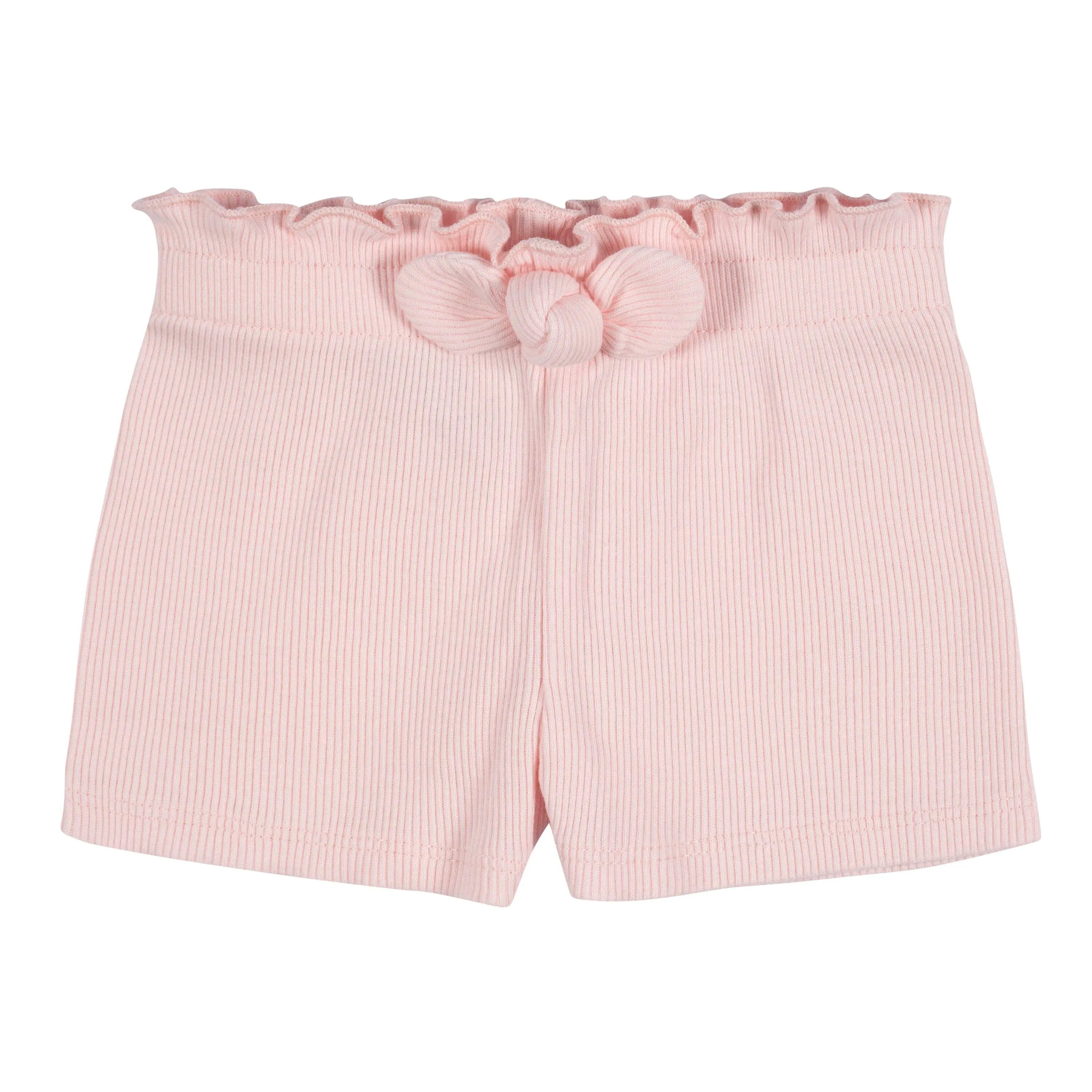 3-Pack Baby & Toddler Girls Sweet Florals Pull-On Knit Shorts Gerber Childrenswea