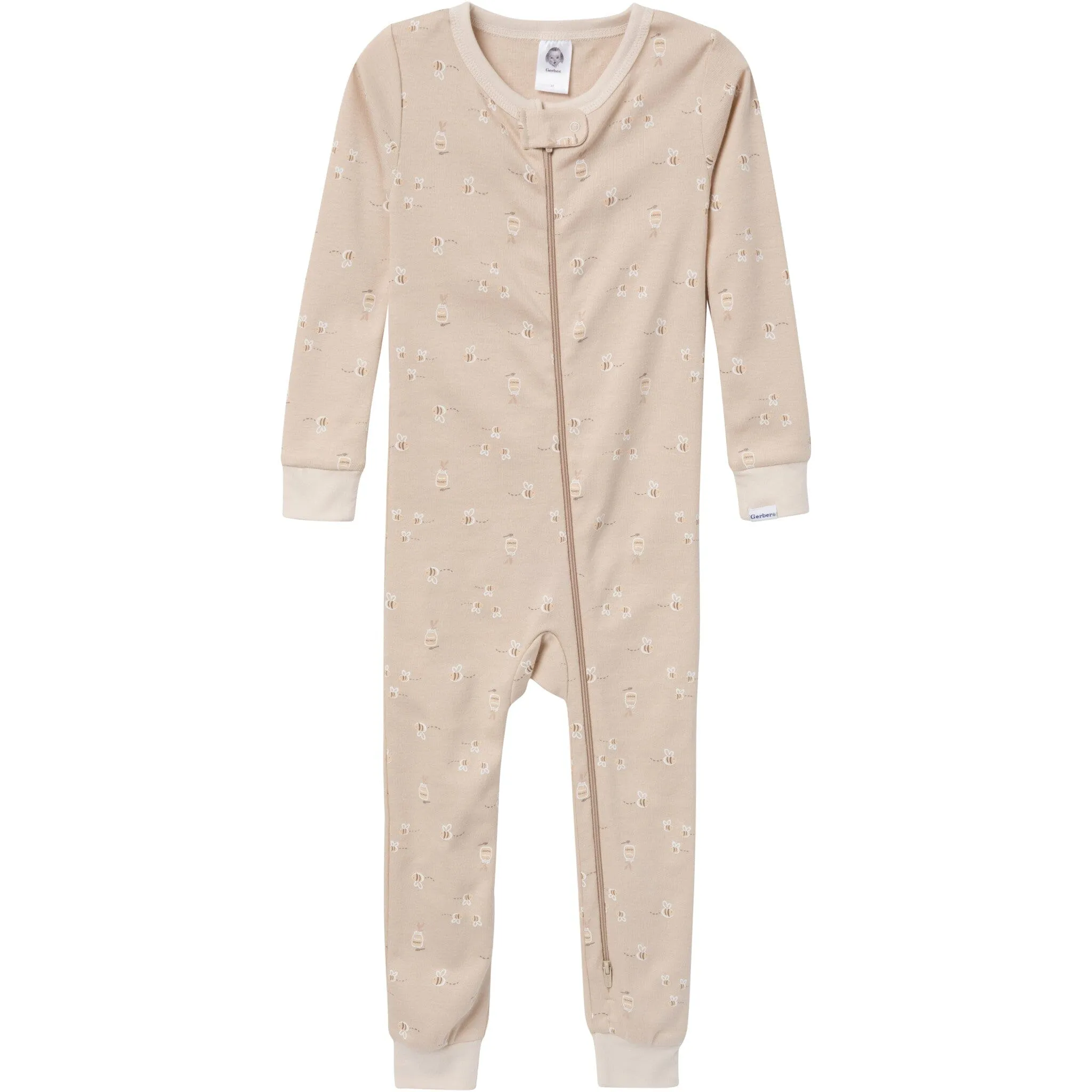 3-Pack Baby & Toddler Neutral Bear Snug Fit Footless Pajamas Gerber Childrenswea