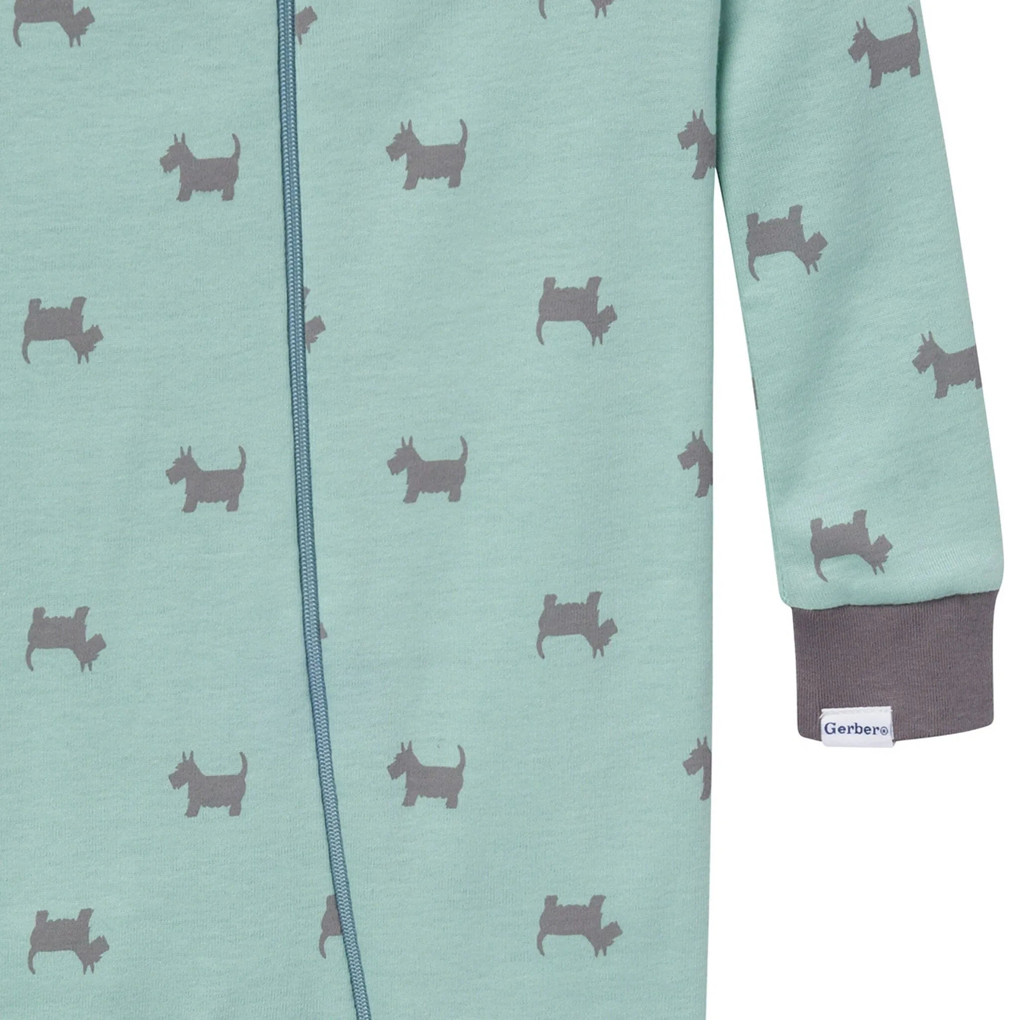 3-Pack Baby & Toddler Neutral Dog Snug Fit Footless Pajamas Gerber Childrenswea