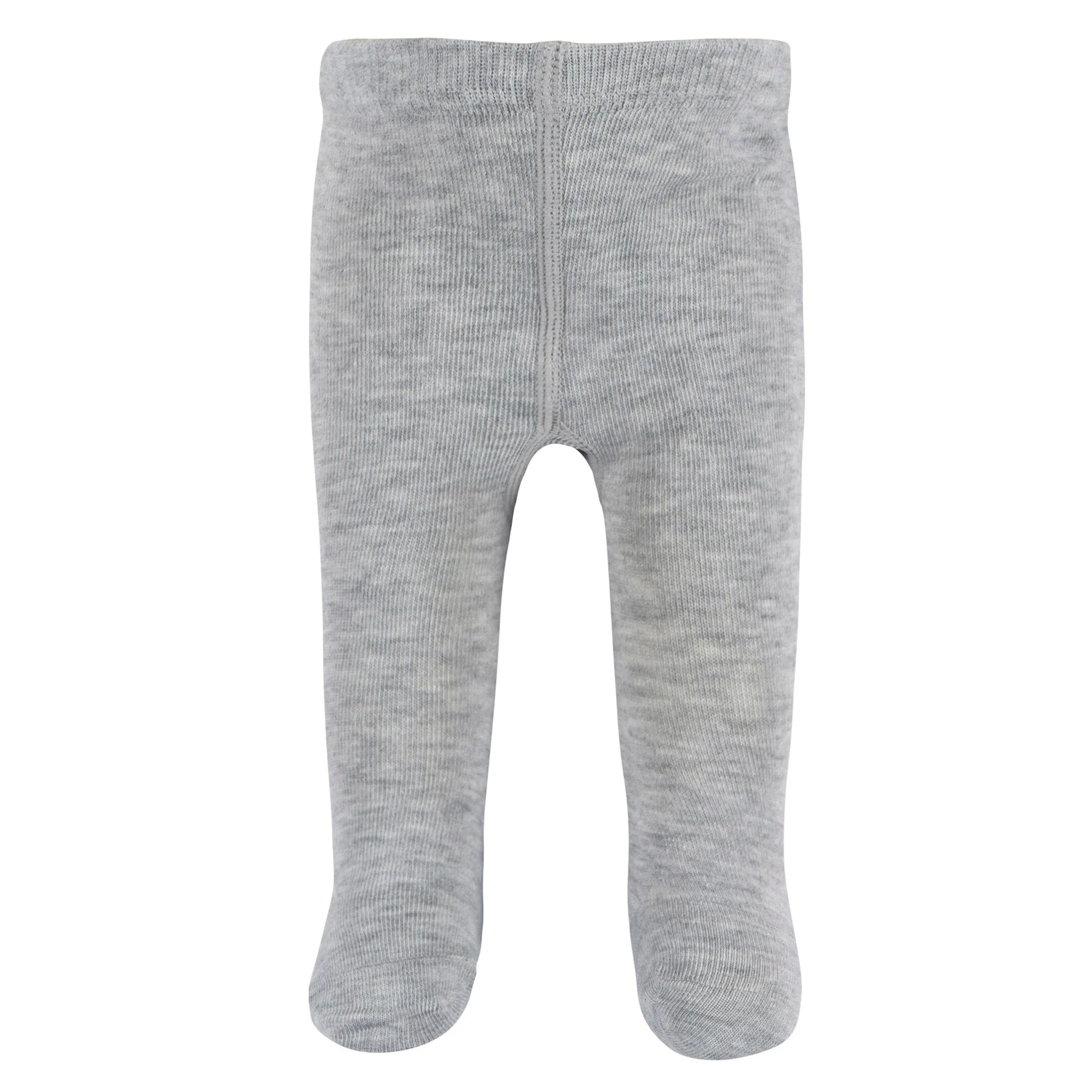 3-Pack Baby and Toddler Girls Black, Ivory, & Grey Heather Tights Gerber Childrenswea