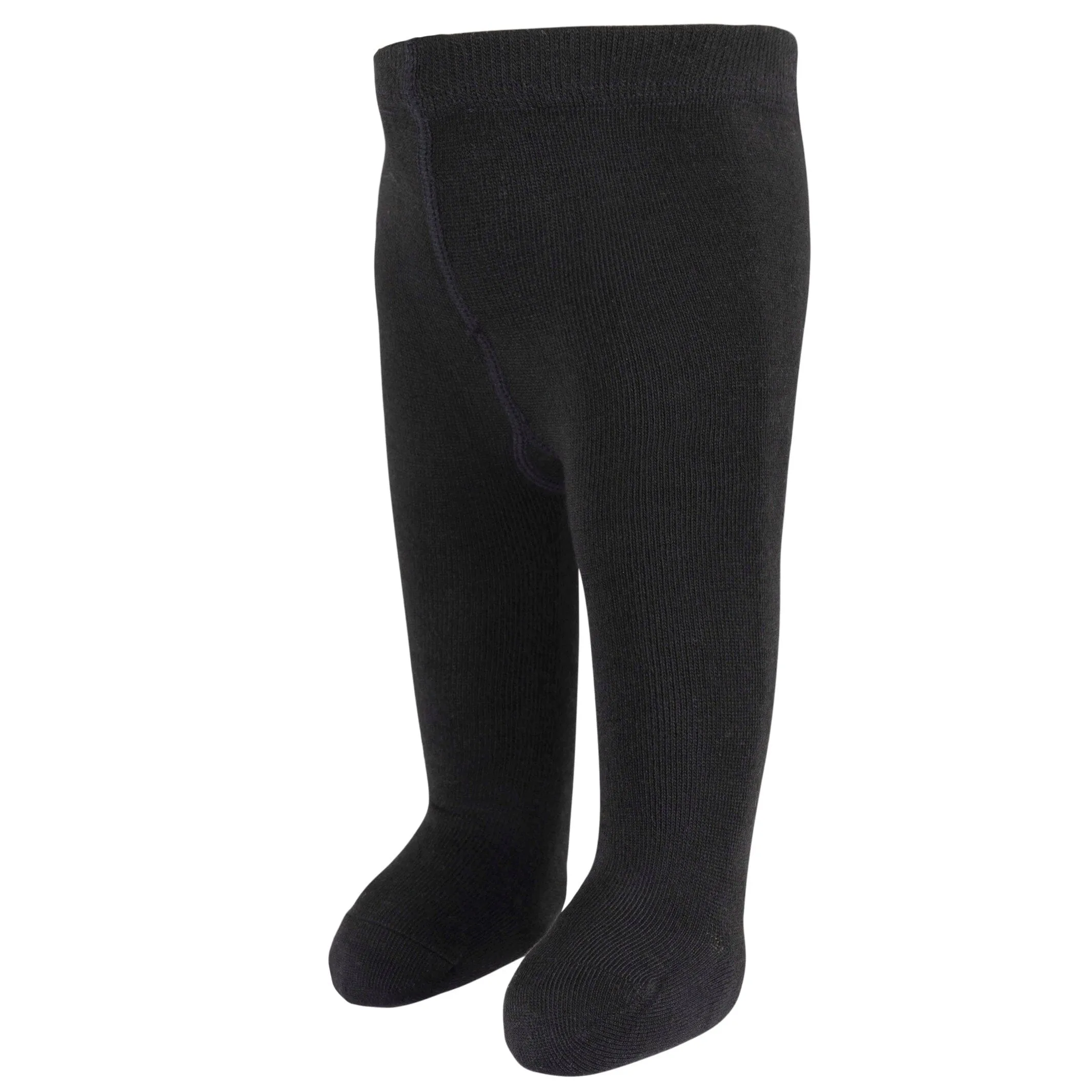 3-Pack Baby and Toddler Girls Black, Ivory, & Grey Heather Tights Gerber Childrenswea