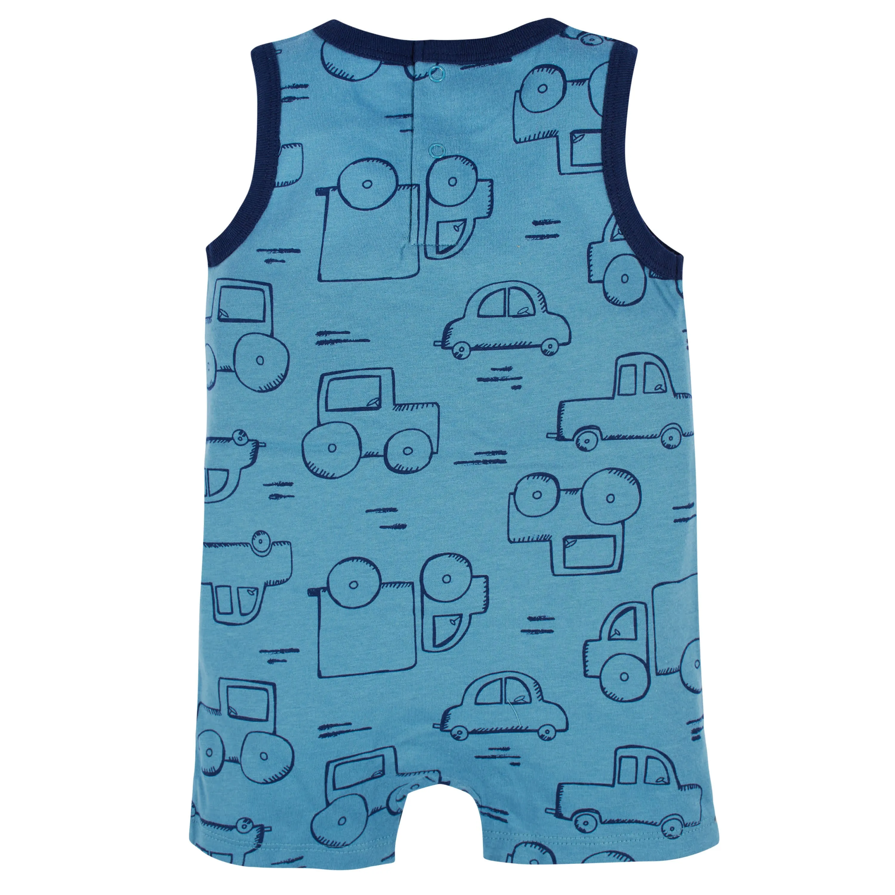 3-Pack Baby Boys Construction Zone Rompers Gerber Childrenswea