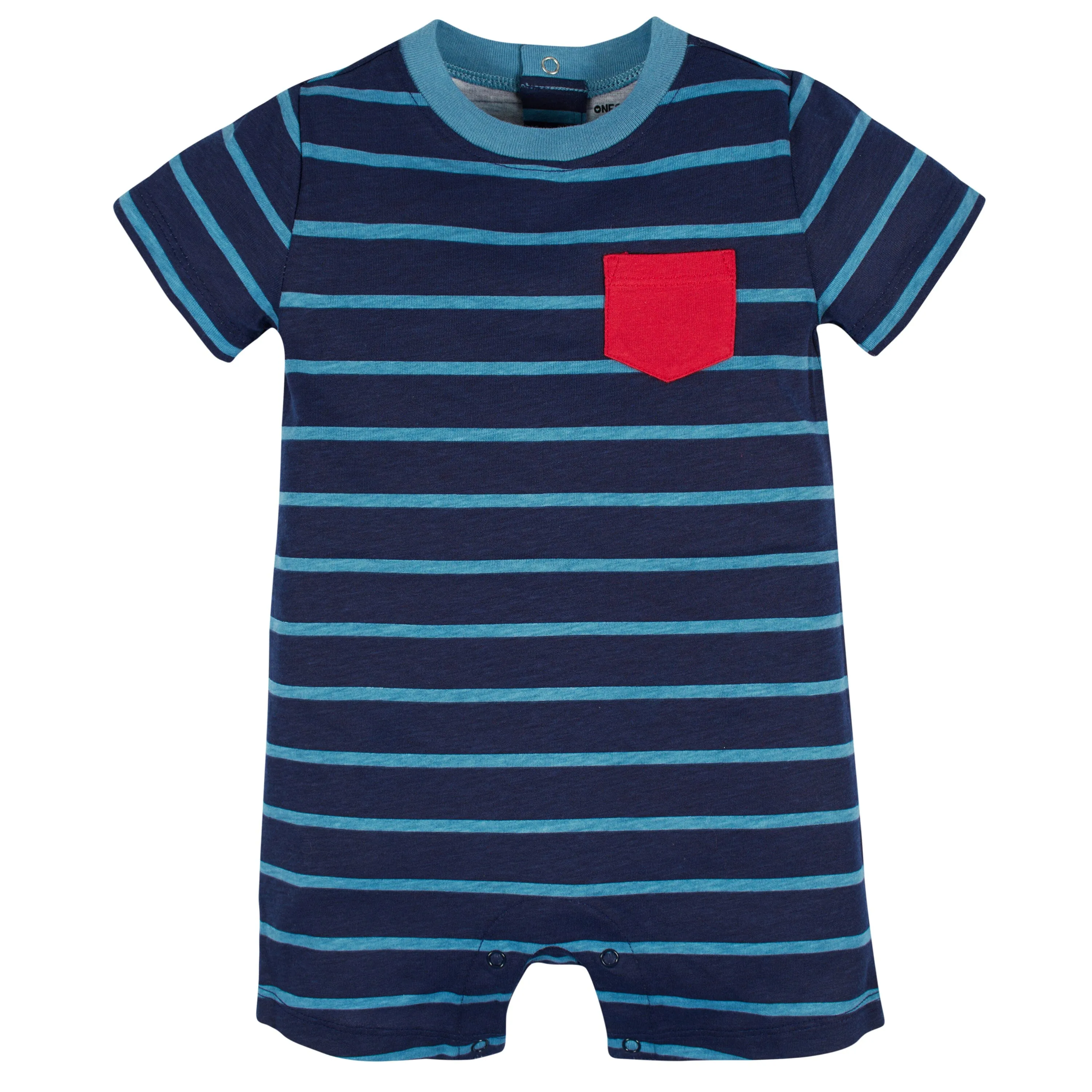 3-Pack Baby Boys Construction Zone Rompers Gerber Childrenswea