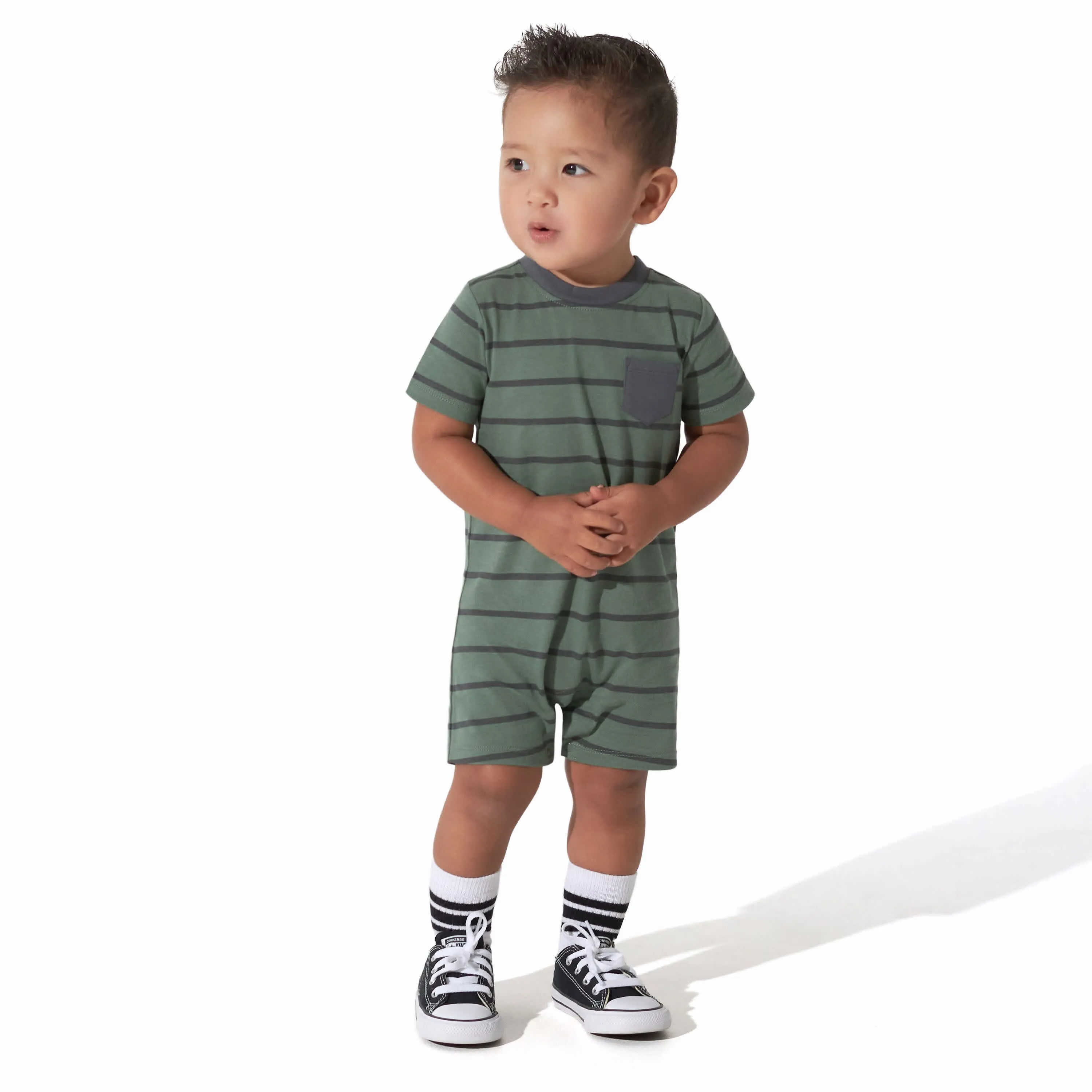 3-Pack Baby Boys Unbearably Cute Rompers Gerber Childrenswea