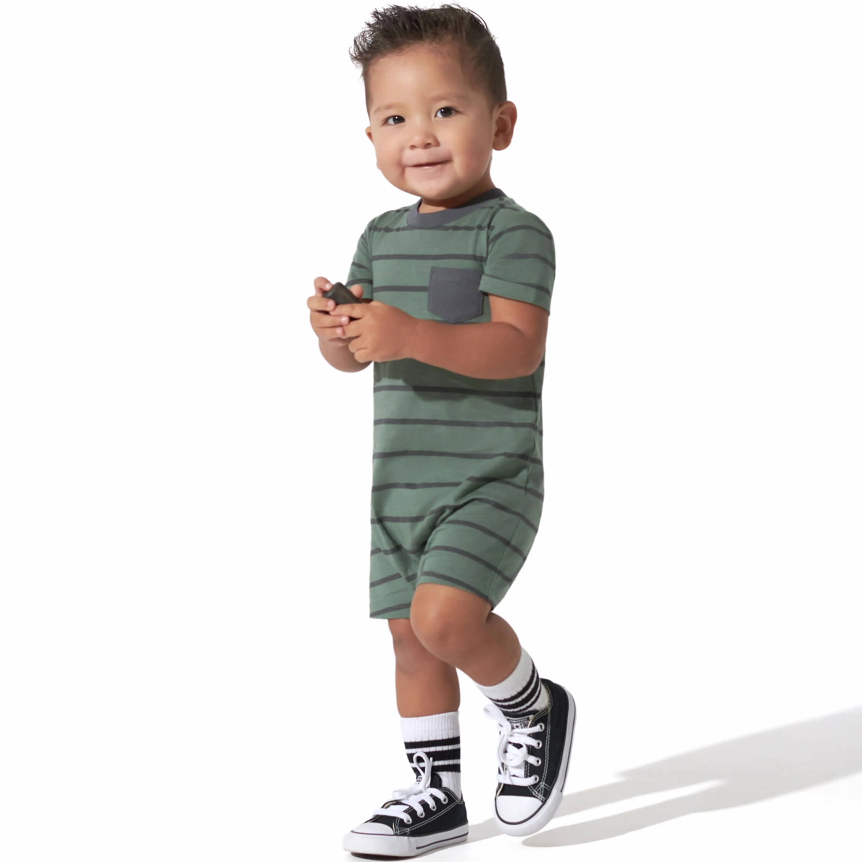 3-Pack Baby Boys Unbearably Cute Rompers Gerber Childrenswea