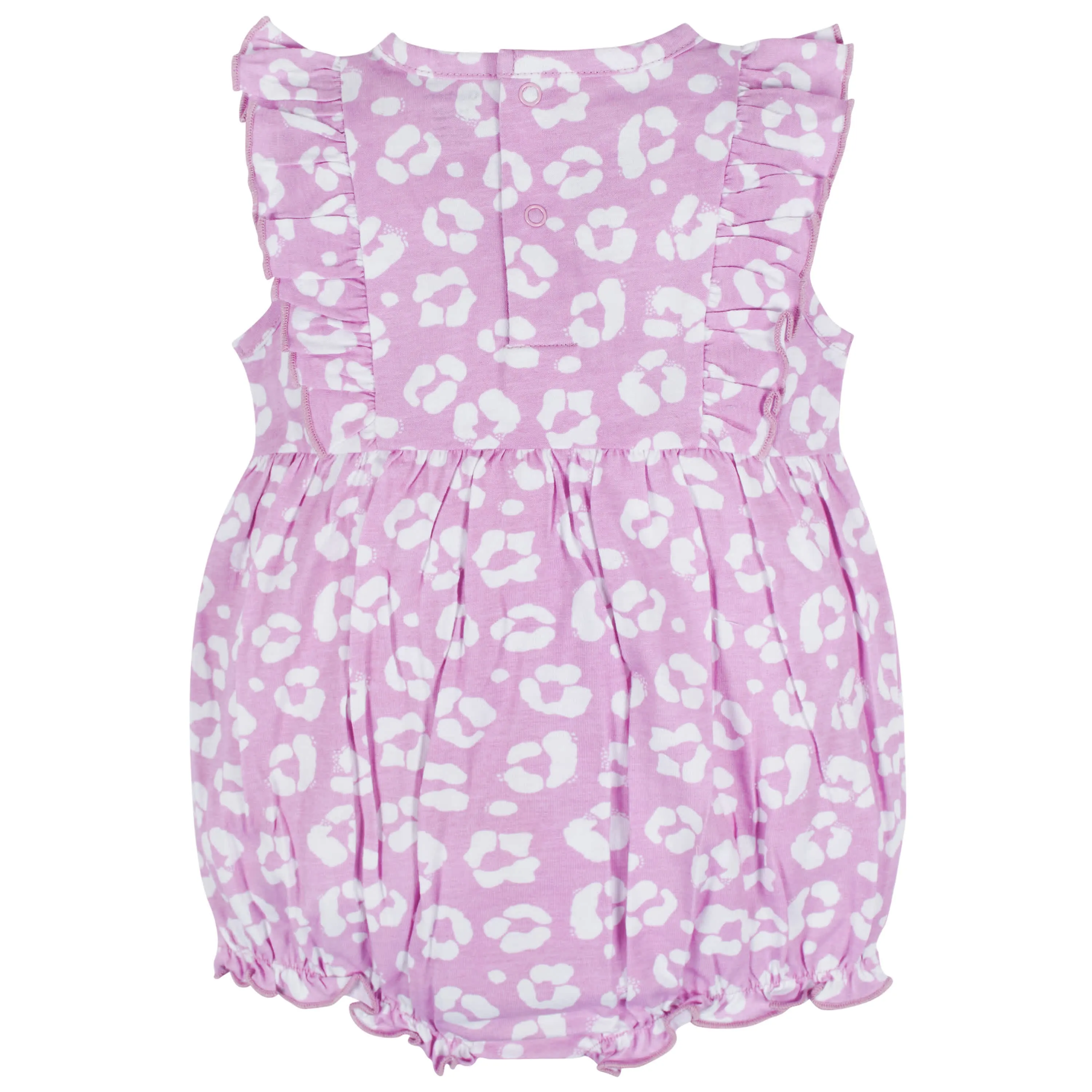 3-Pack Baby Girls Rainbow Floral Rompers Gerber Childrenswea