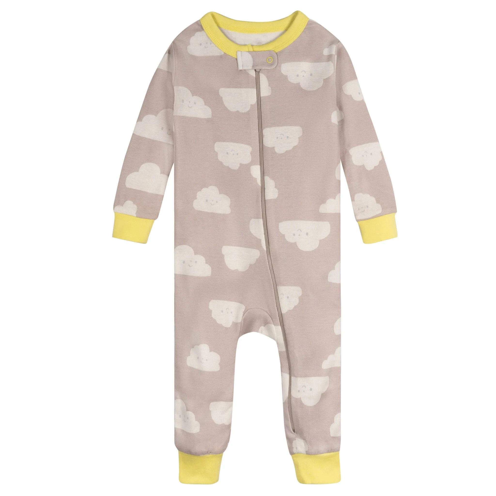 3-Pack Baby Neutral Goodnight Footless Pajamas Gerber Childrenswea