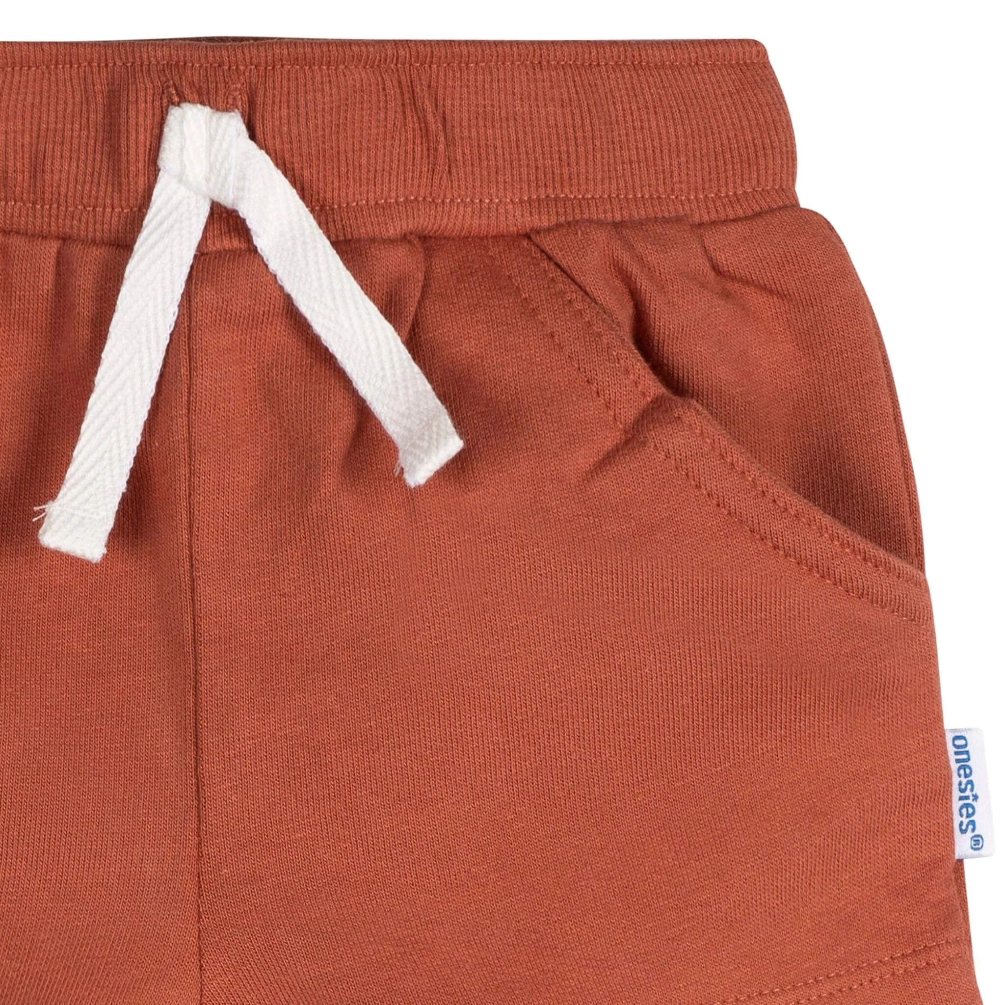 3-Pack Baby Neutral Stars Shorts Gerber Childrenswea