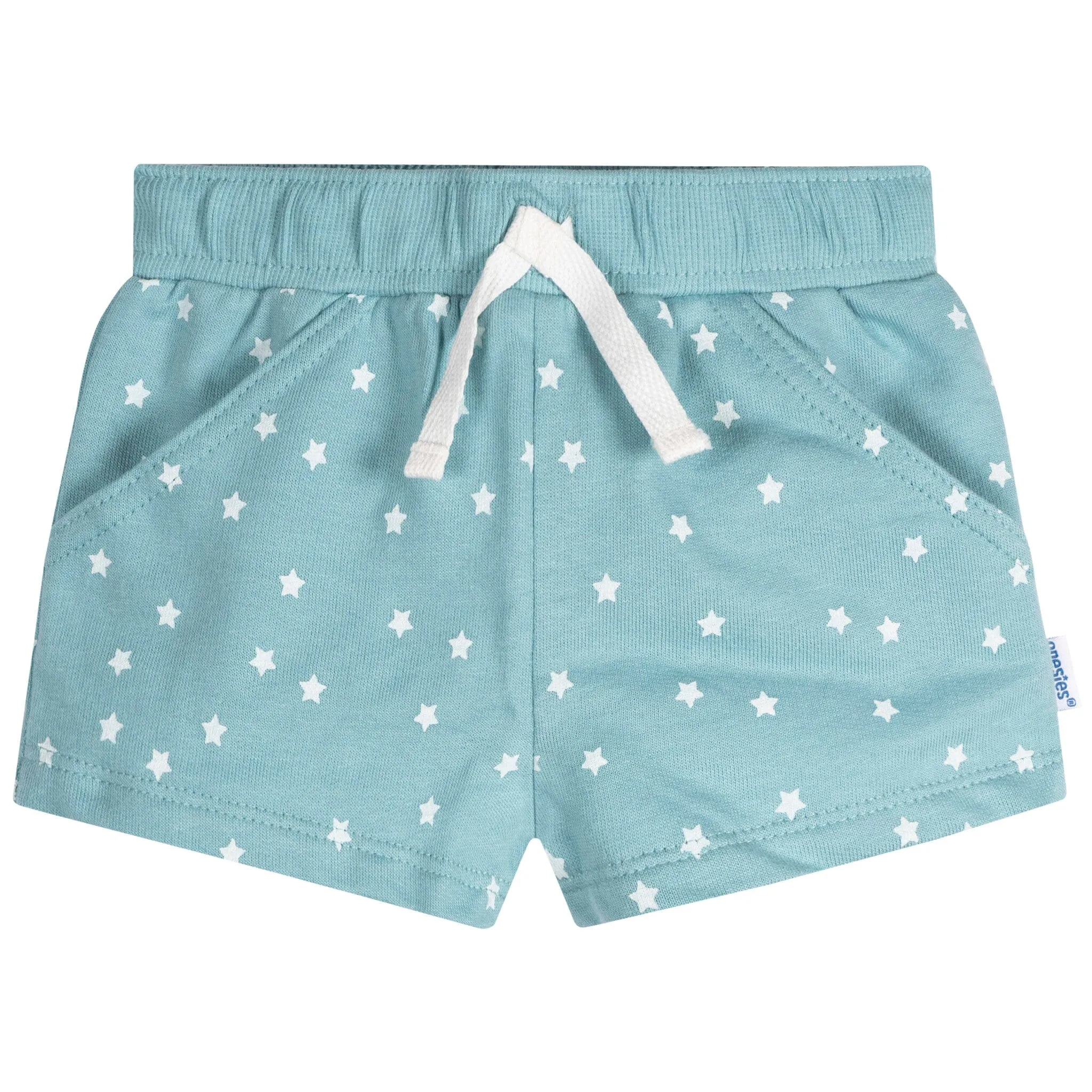 3-Pack Baby Neutral Stars Shorts Gerber Childrenswea