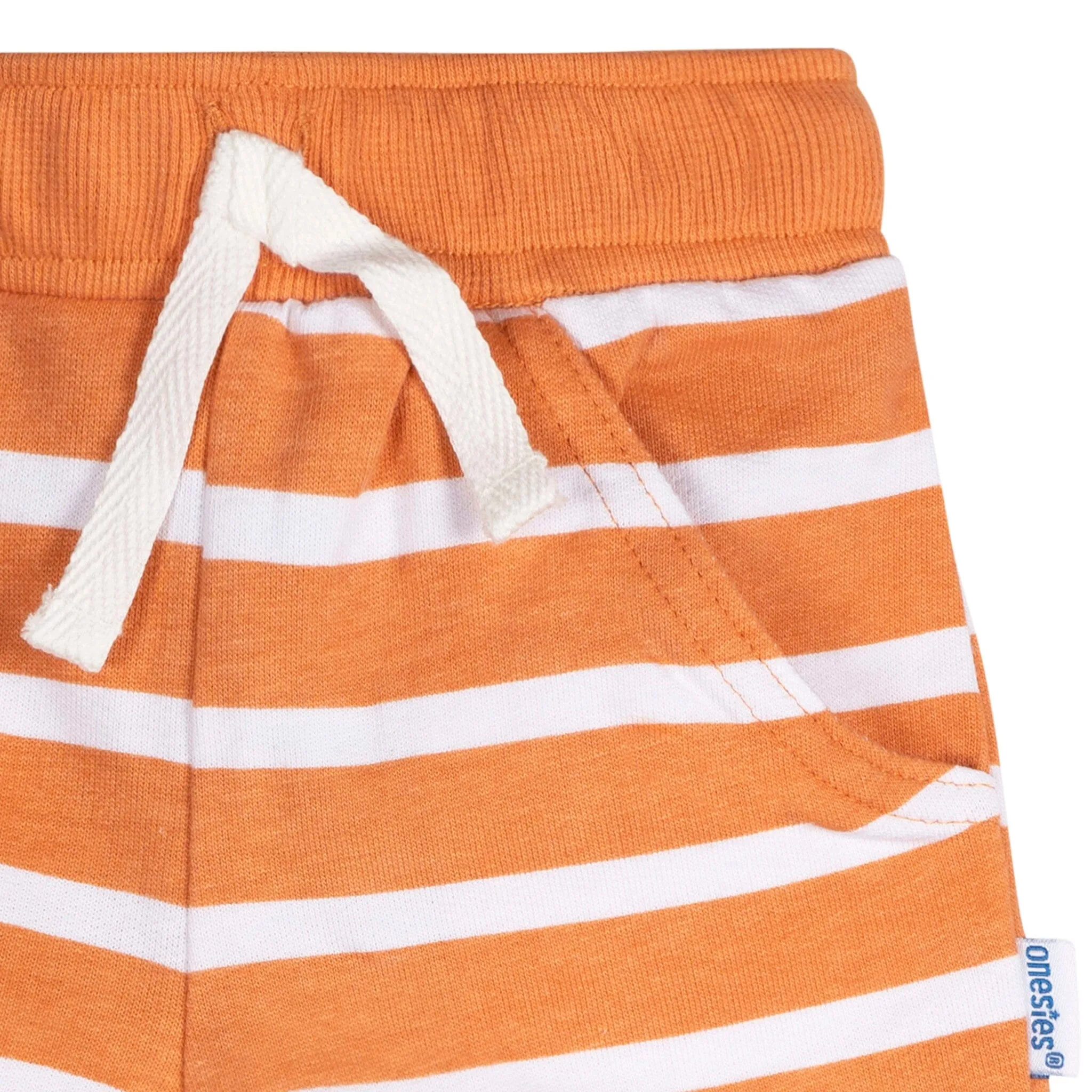 3-Pack Baby Neutral Stripes Shorts Gerber Childrenswea