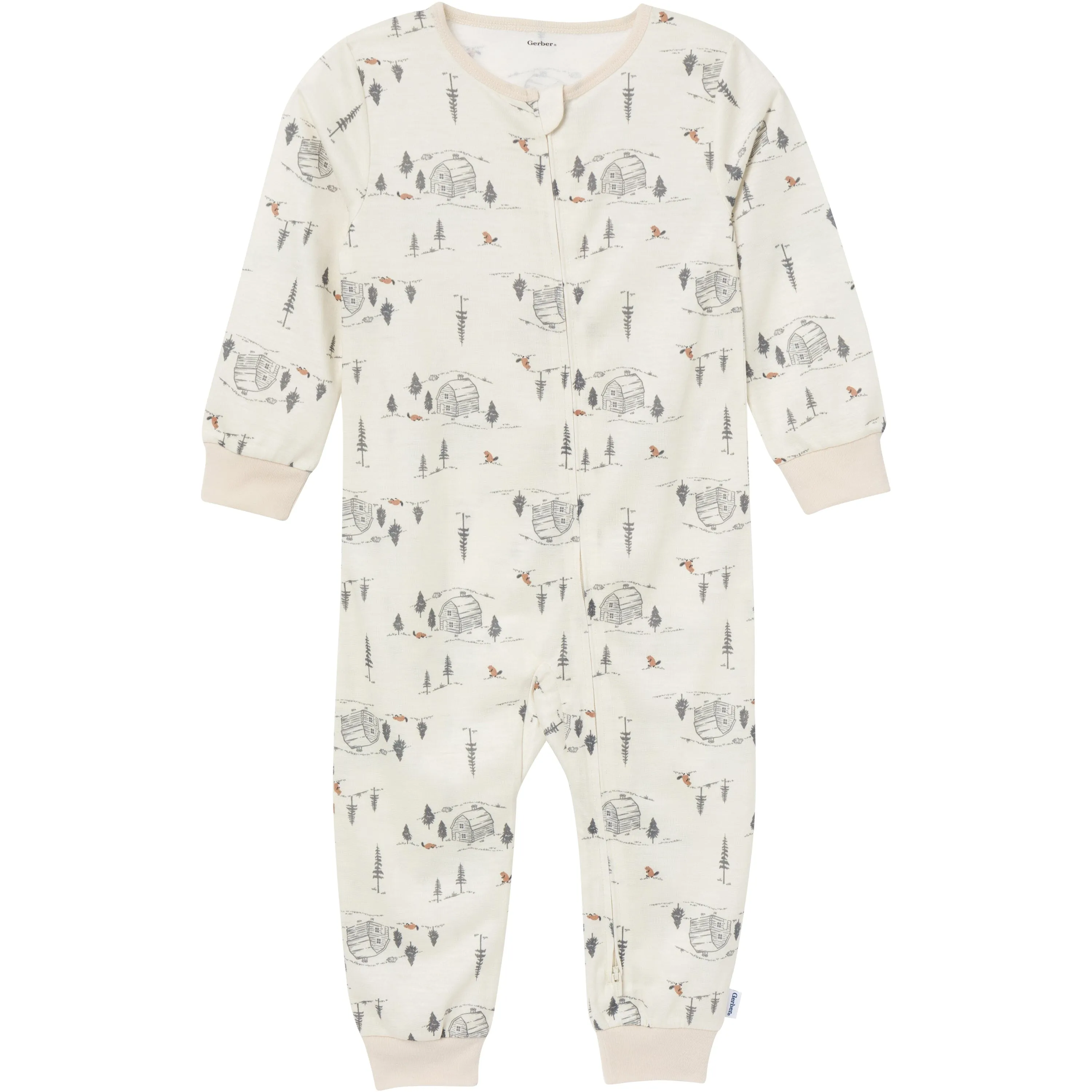3-Pack Infant & Toddler Boys Outdoors Footless Pajamas Gerber Childrenswea