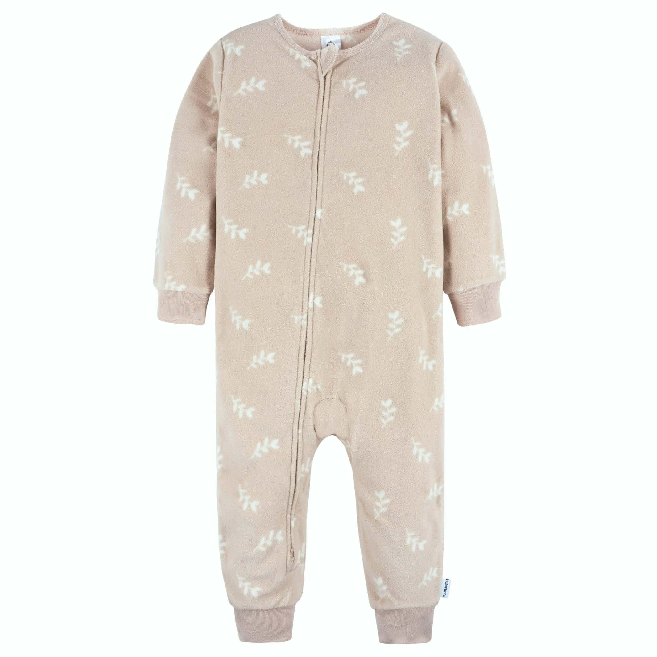 3-Pack Infant & Toddler Girls Pink Deer Footless Fleece Pajamas Gerber Childrenswea