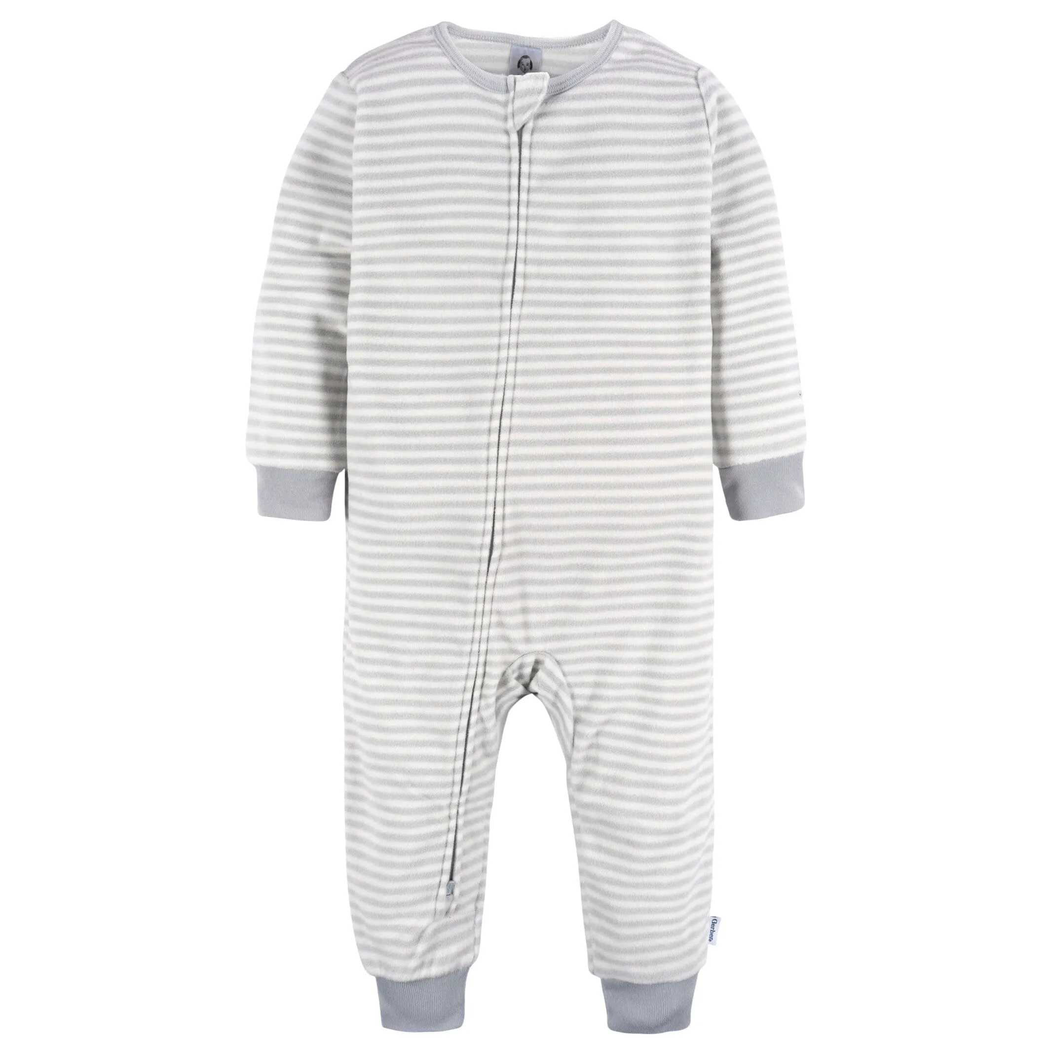 3-Pack Infant & Toddler Neutral Cactus Footless Fleece Pajamas Gerber Childrenswea