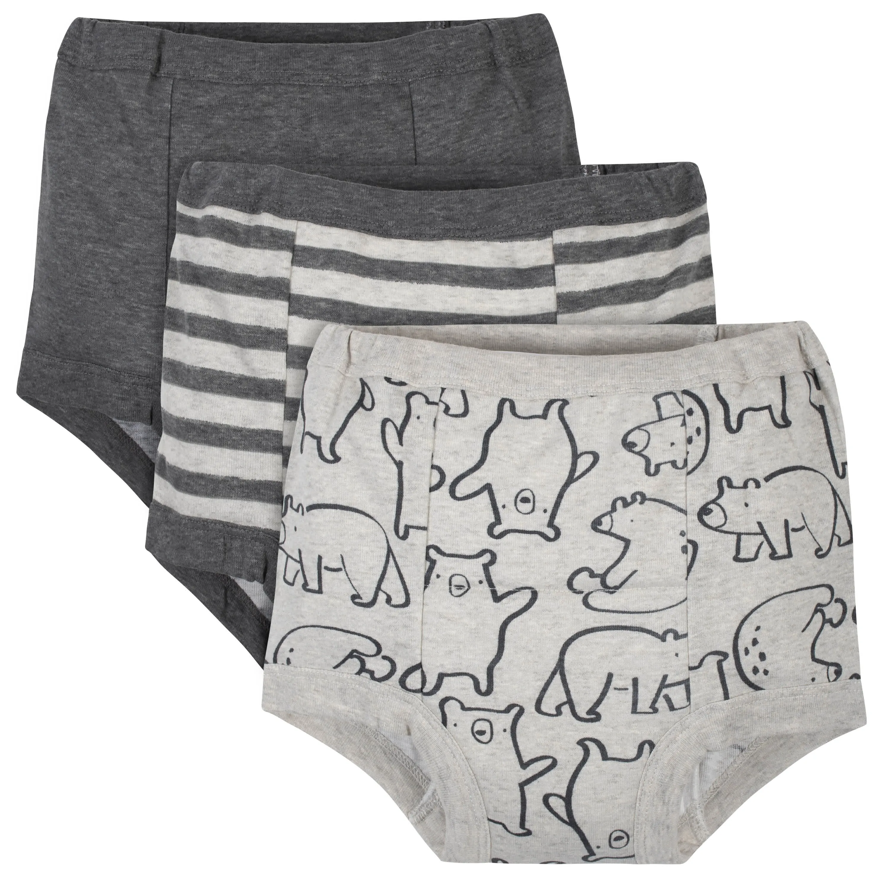 3-Pack Toddler Boys Bear Training Pants Gerber Childrenswea