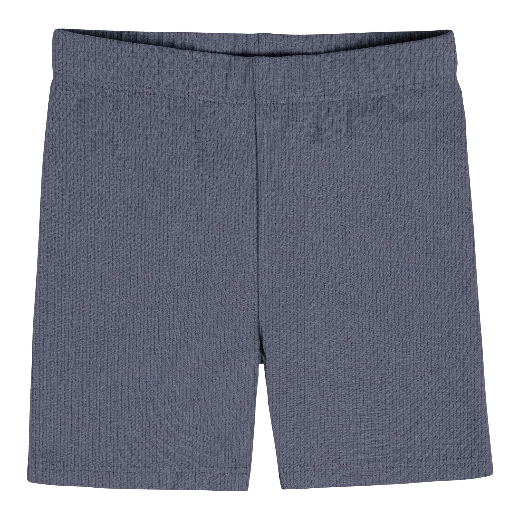 3-Pack Toddler Girls Navy, Dark Gray Heather, & Ivory Bike Shorts Gerber Childrenswea