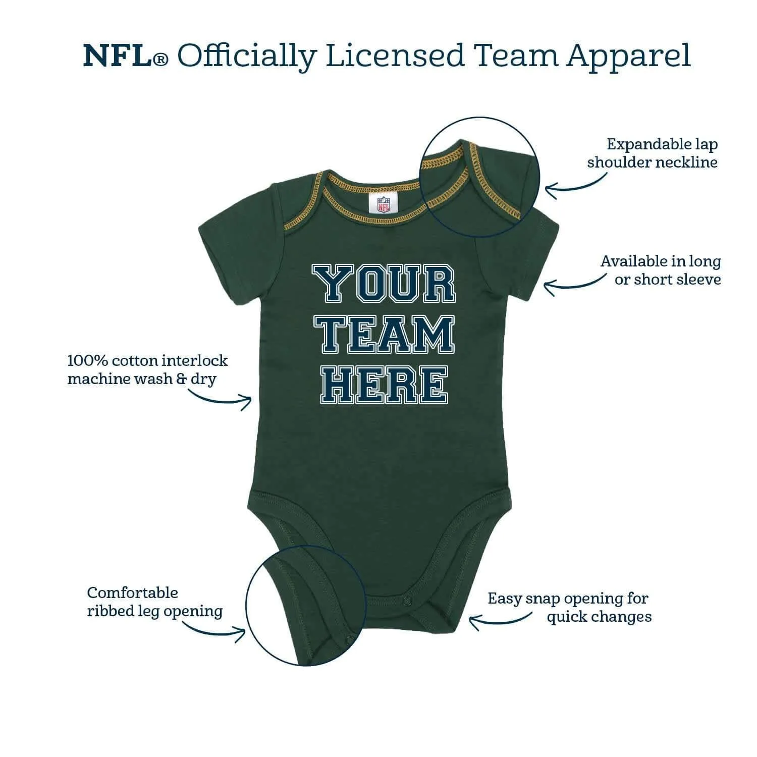 3-Piece Baby Boys Baltimore Ravens Bodysuit, Sleep 'N Play, and Cap Set Gerber Childrenswea