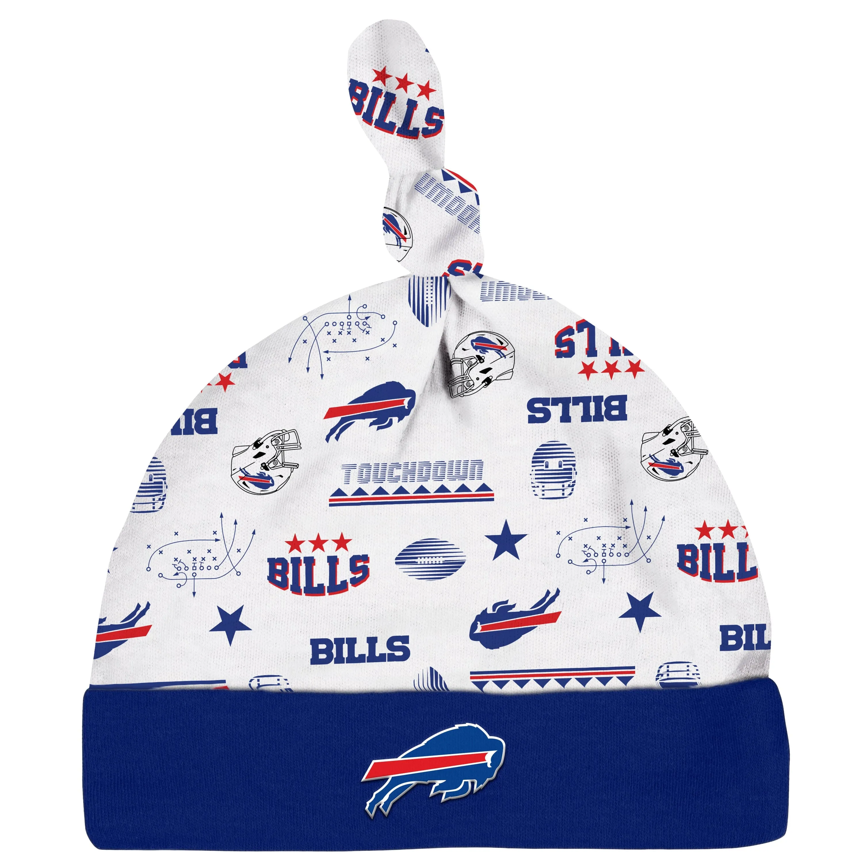 3-Piece Baby Boys Buffalo Bills Bodysuit, Sleep 'N Play, and Cap Set Gerber Childrenswea