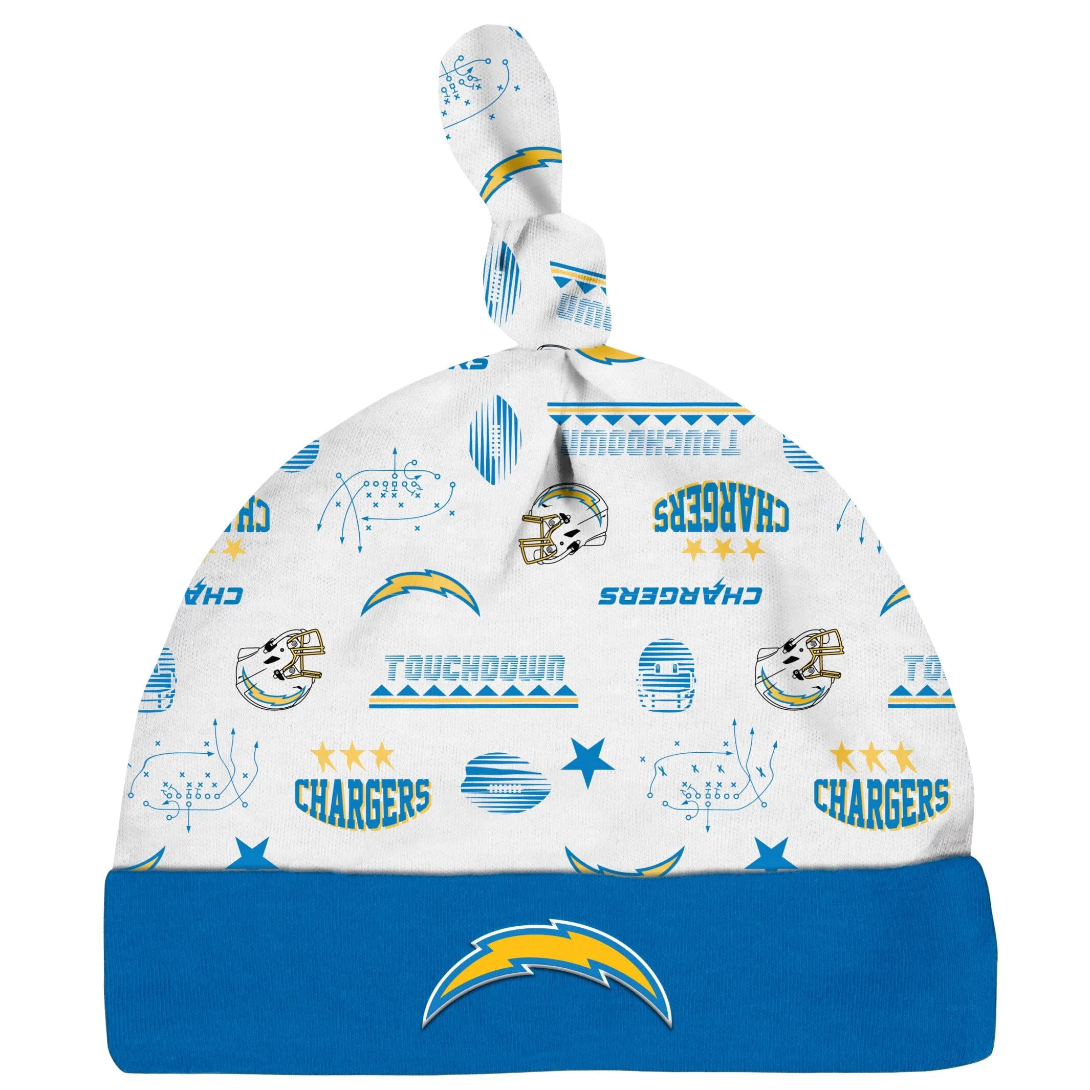 3-Piece Baby Boys Chargers Bodysuit, Sleep 'N Play & Cap Set Gerber Childrenswea