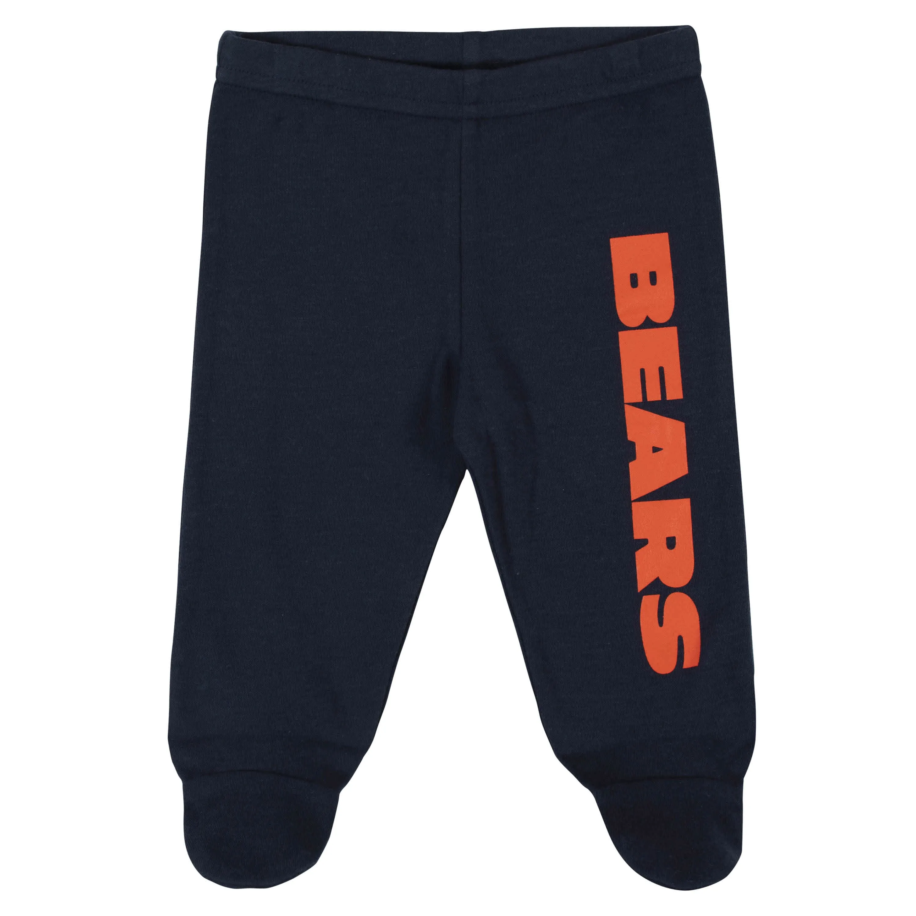 3-Piece Baby Boys Chicago Bears Bodysuit, Footed Pant, and Cap Set Gerber Childrenswea