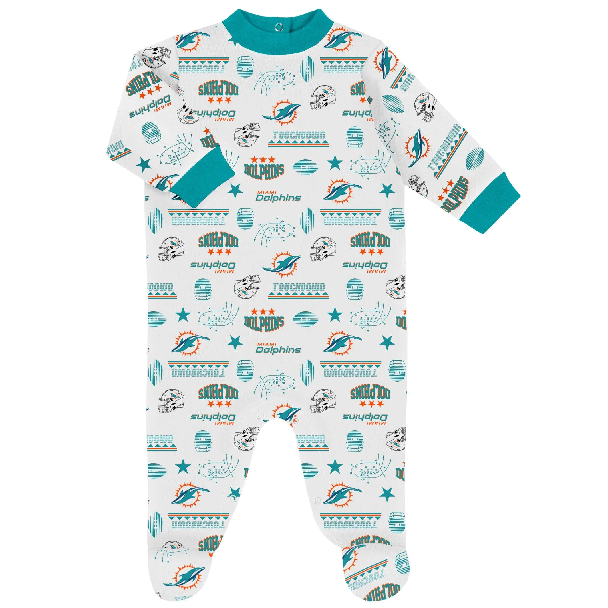 3-Piece Baby Boys Dolphins Bodysuit, Sleep 'N Play & Cap Set Gerber Childrenswea