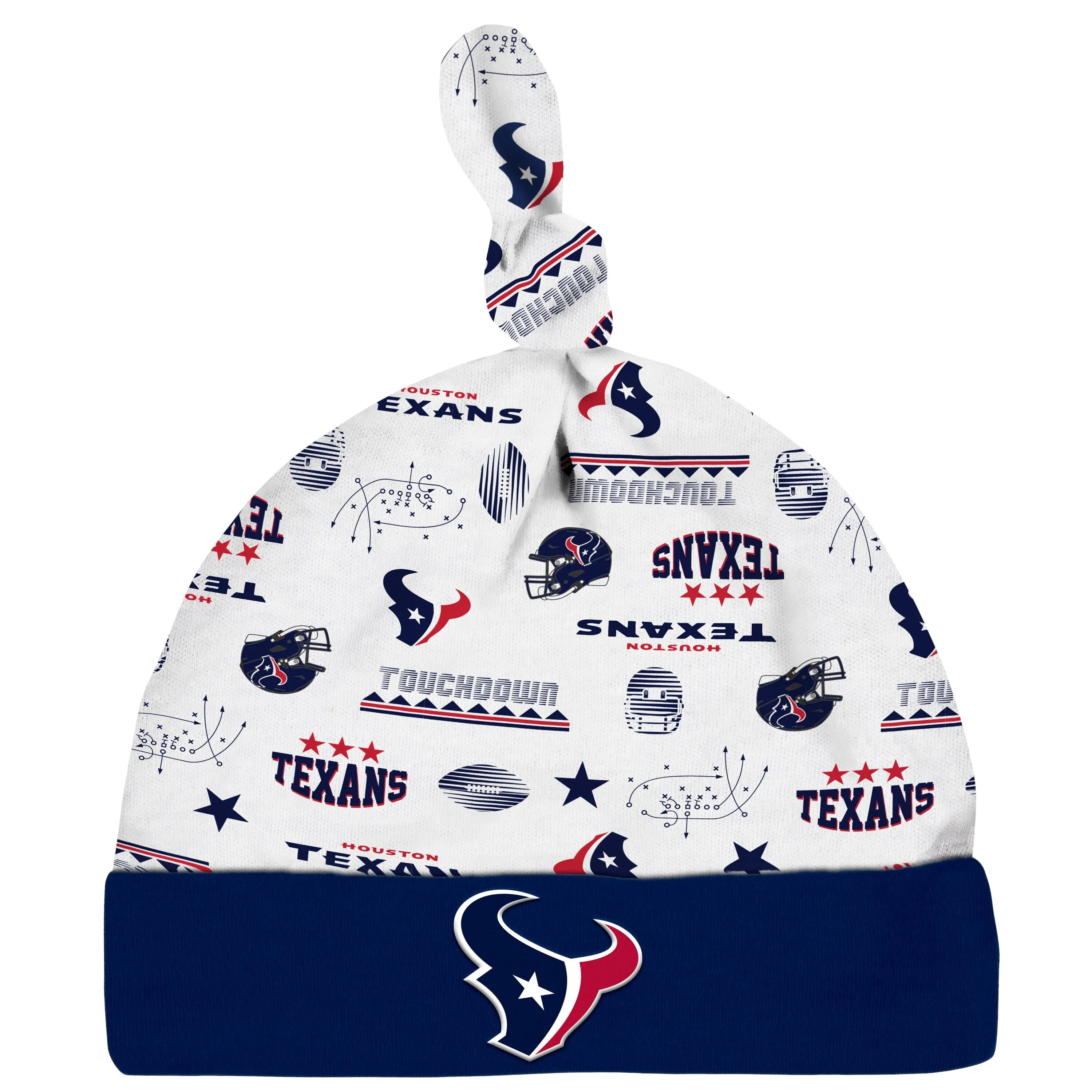 3-Piece Baby Boys Houston Texans Bodysuit, Sleep 'N Play, and Cap Set Gerber Childrenswea