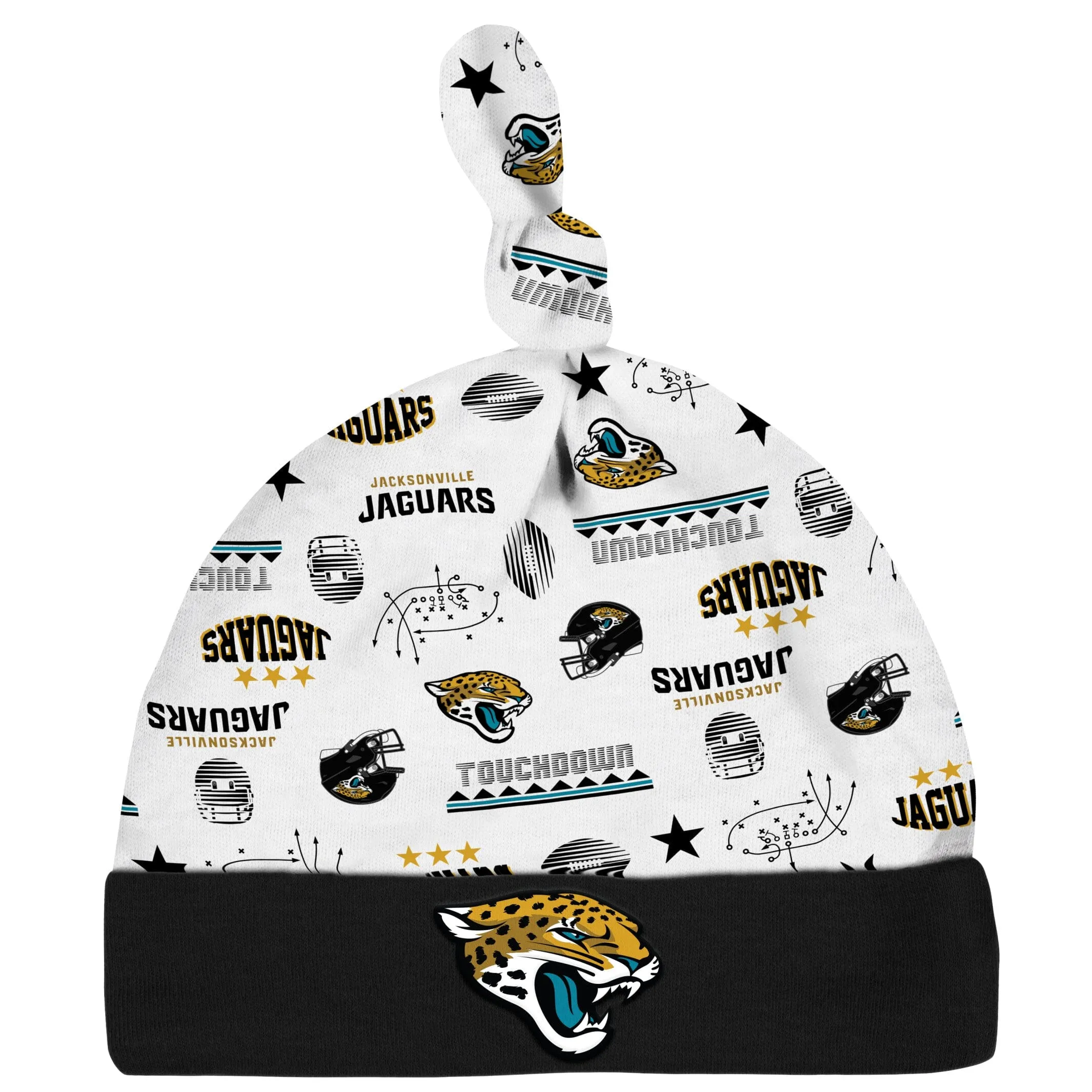 3-Piece Baby Boys Jaguars Bodysuit, Sleep 'N Play & Cap Set Gerber Childrenswea