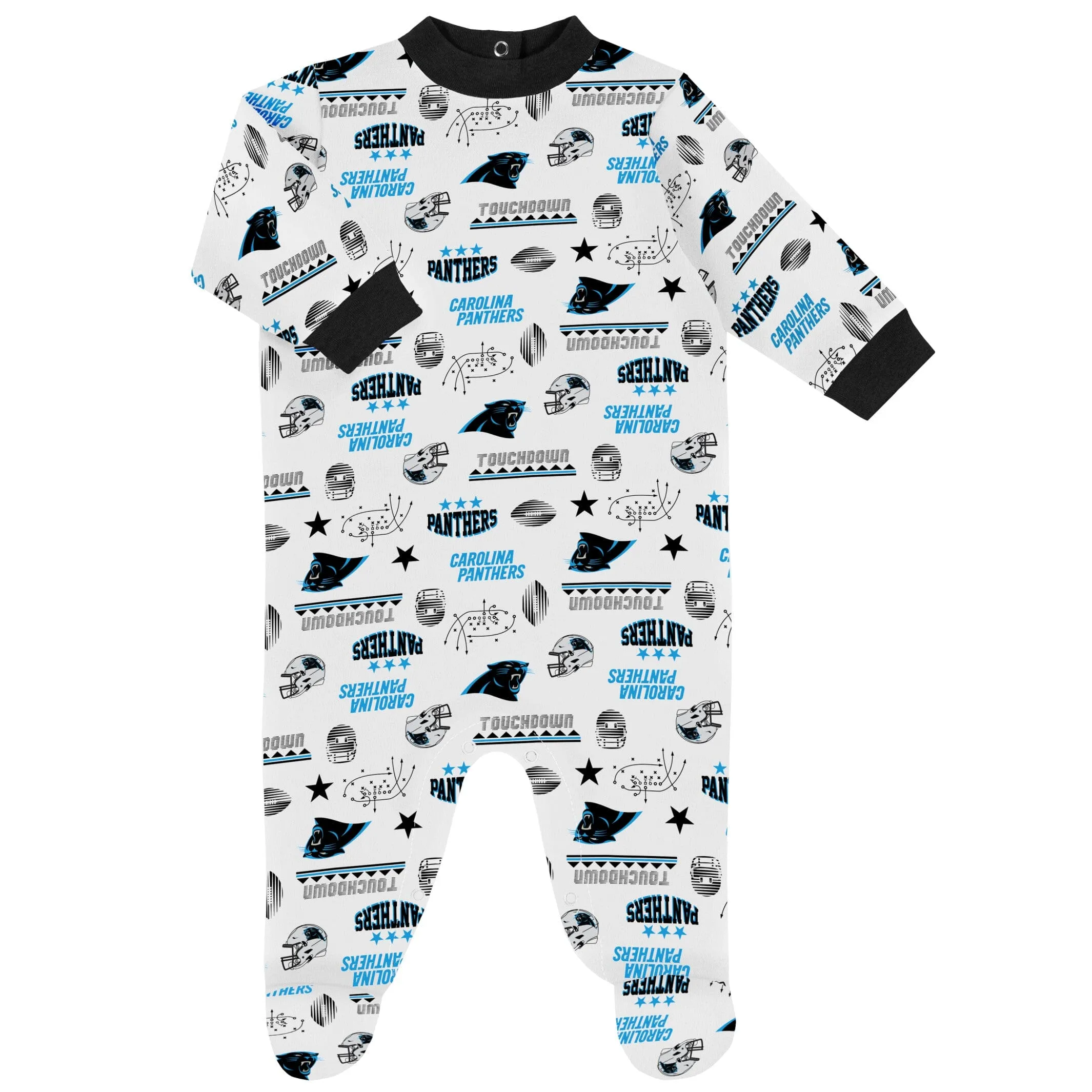 3-Piece Baby Boys Panthers Bodysuit, Sleep 'N Play & Cap Set Gerber Childrenswea