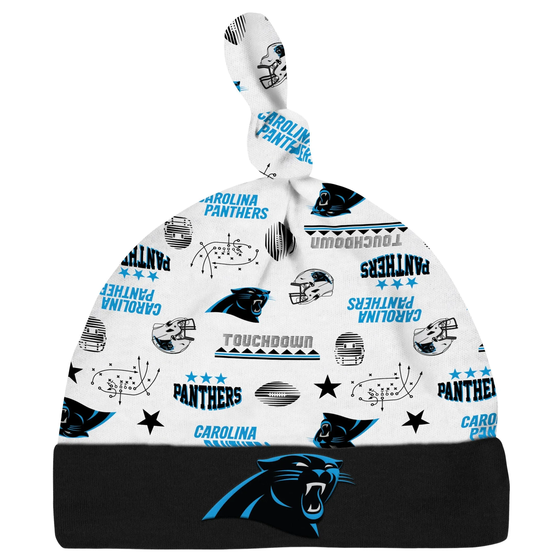 3-Piece Baby Boys Panthers Bodysuit, Sleep 'N Play & Cap Set Gerber Childrenswea