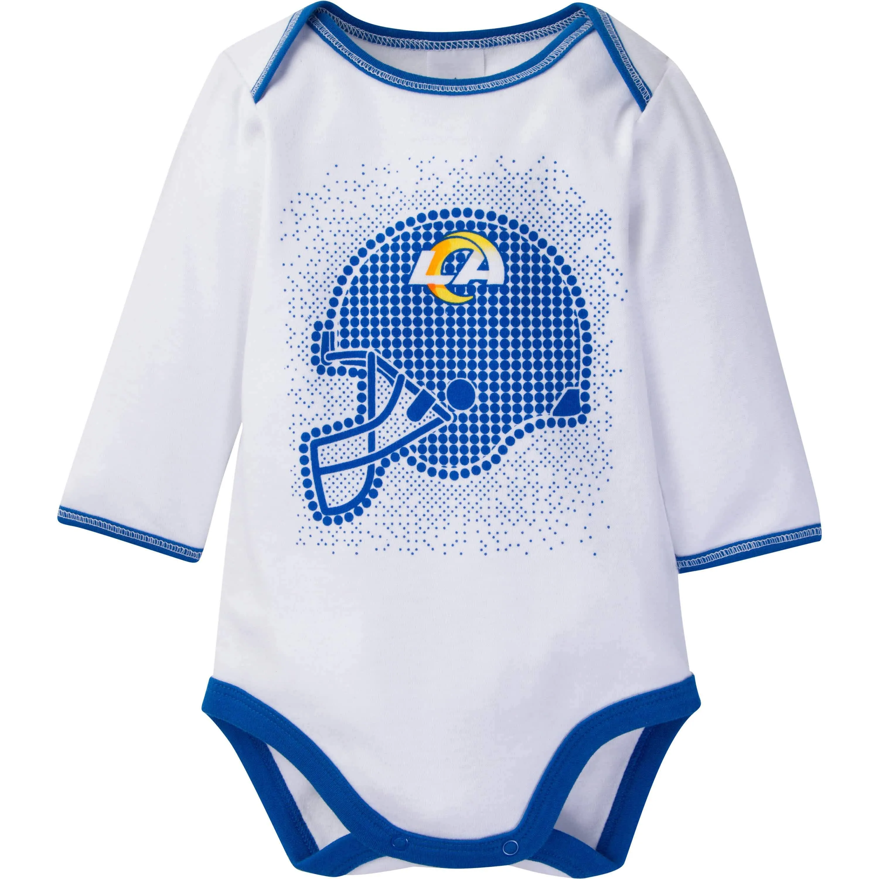 3-Piece Baby Boys Rams Bodysuit, Footed Pant, & Cap Set Gerber Childrenswea
