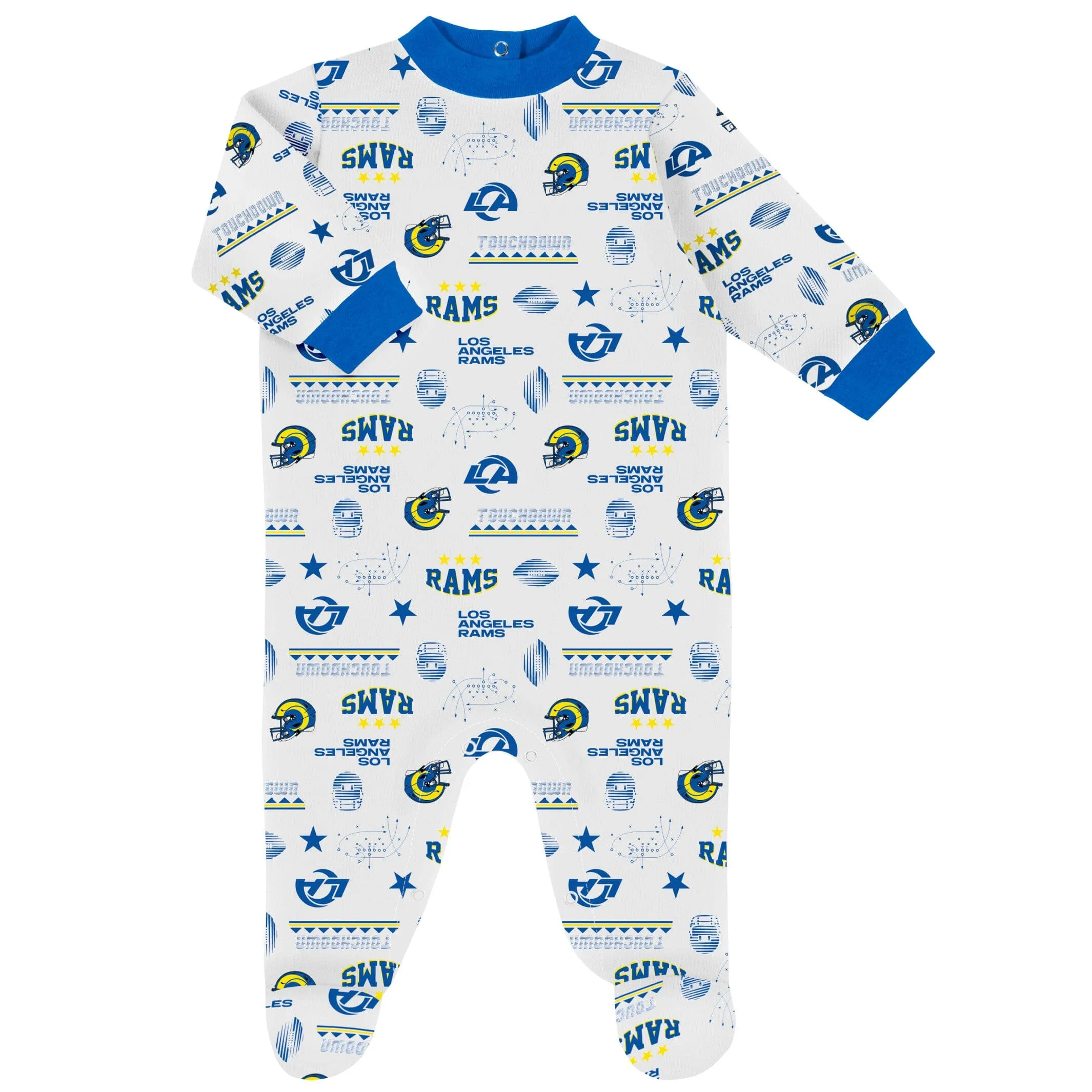 3-Piece Baby Boys Rams Bodysuit, Sleep 'N Play & Cap Set Gerber Childrenswea