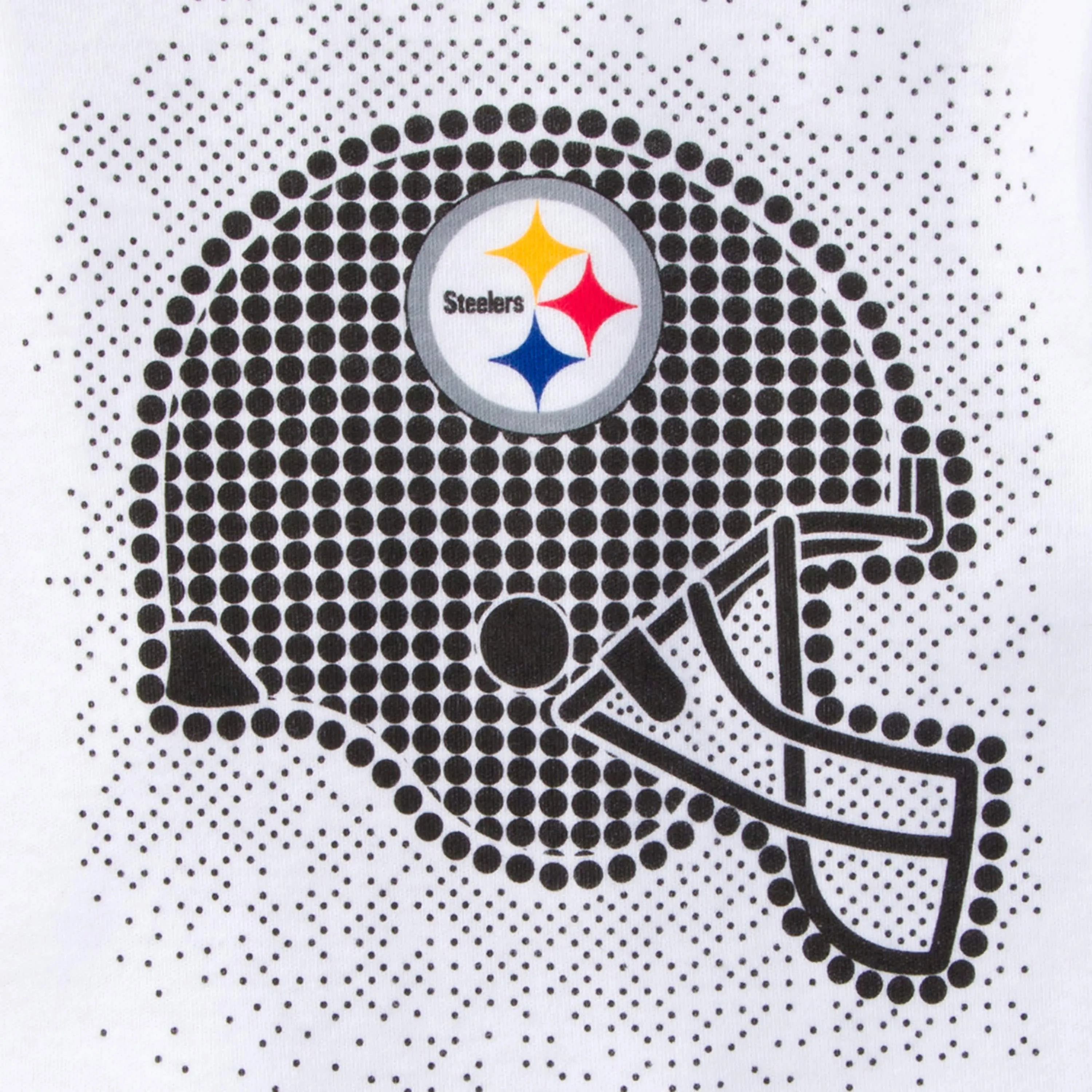 3-Piece Baby Boys Steelers Bodysuit, Footed Pant, & Cap Set Gerber Childrenswea