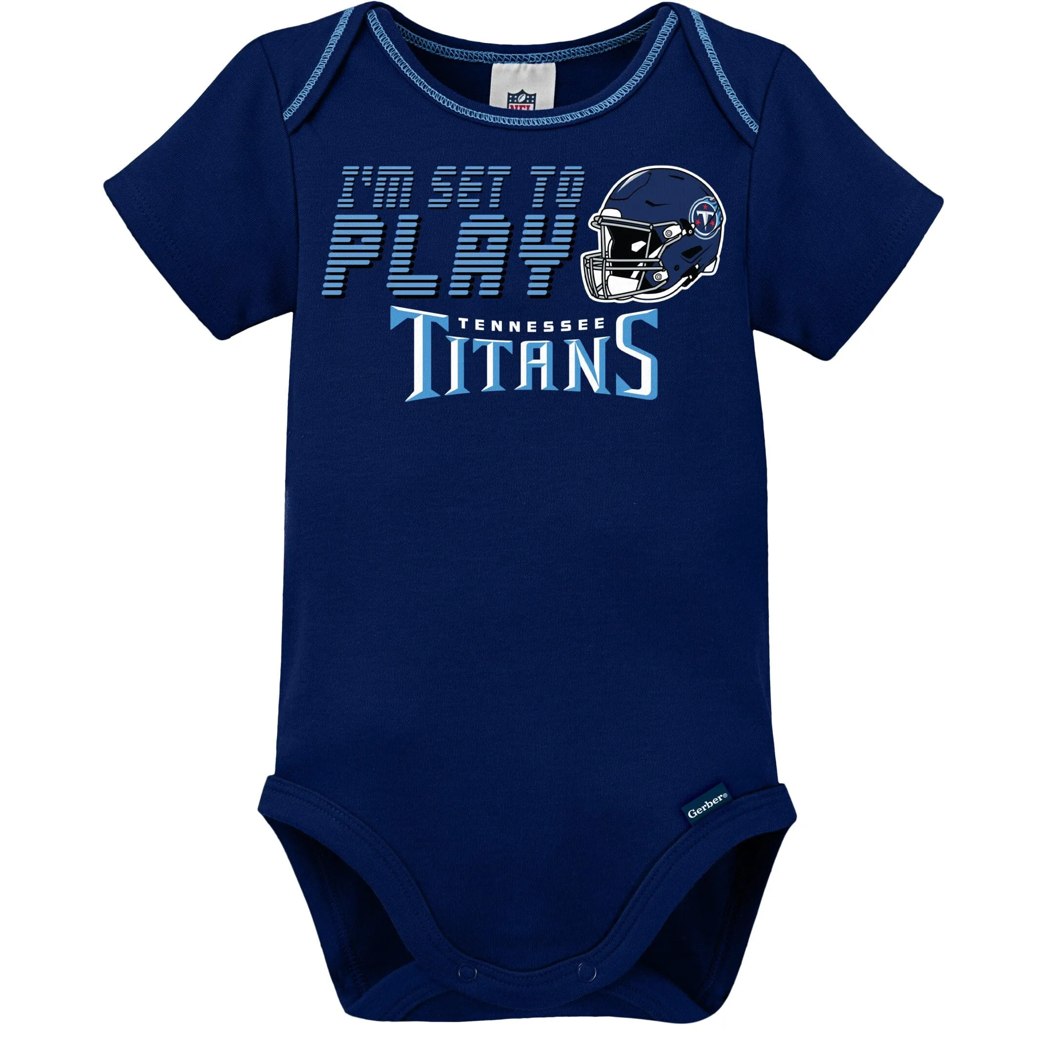 3-Piece Baby Boys Titans Bodysuit, Sleep 'N Play & Cap Set Gerber Childrenswea