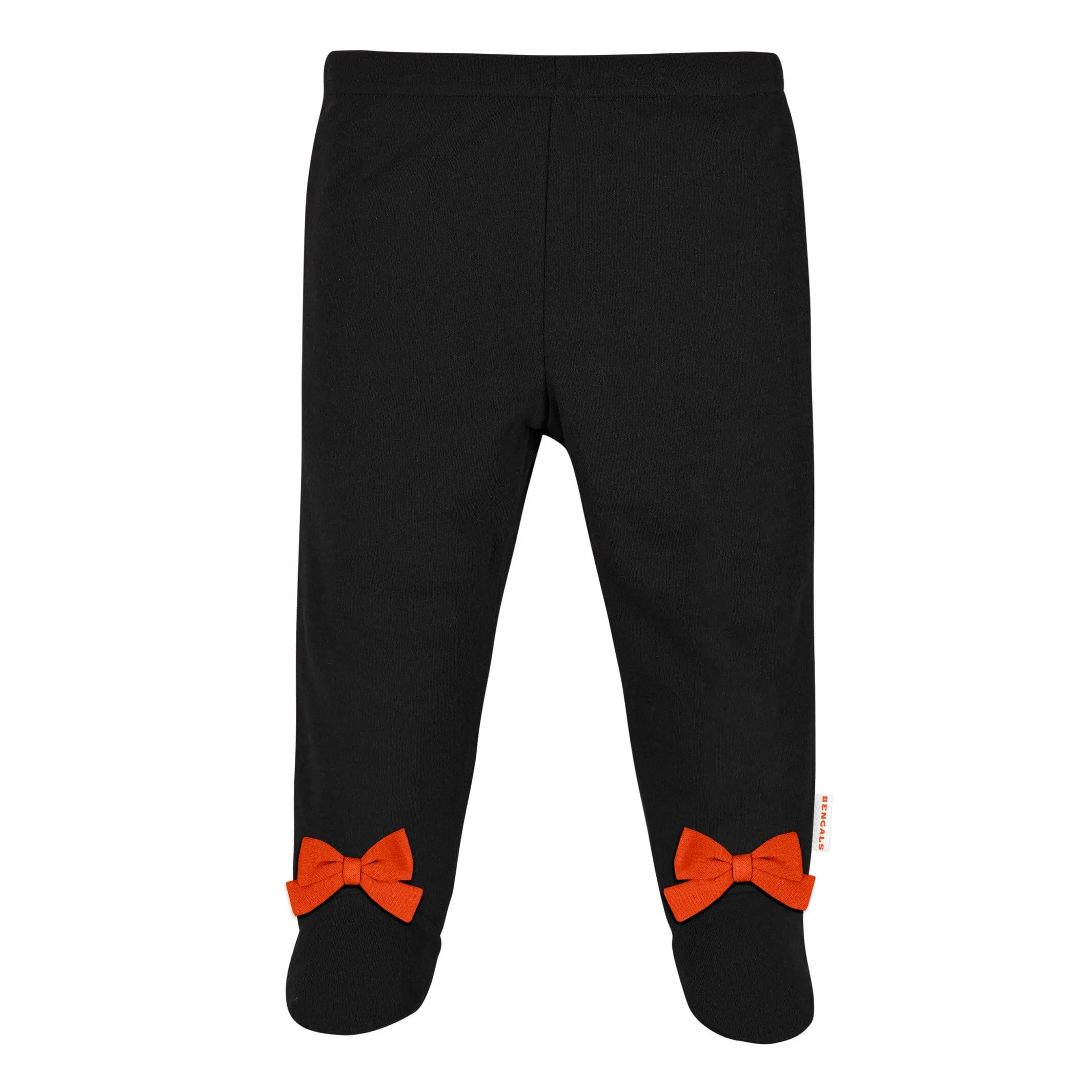 3-Piece Baby Girls Bengals Bodysuit, Footed Pant, & Cap Set Gerber Childrenswea