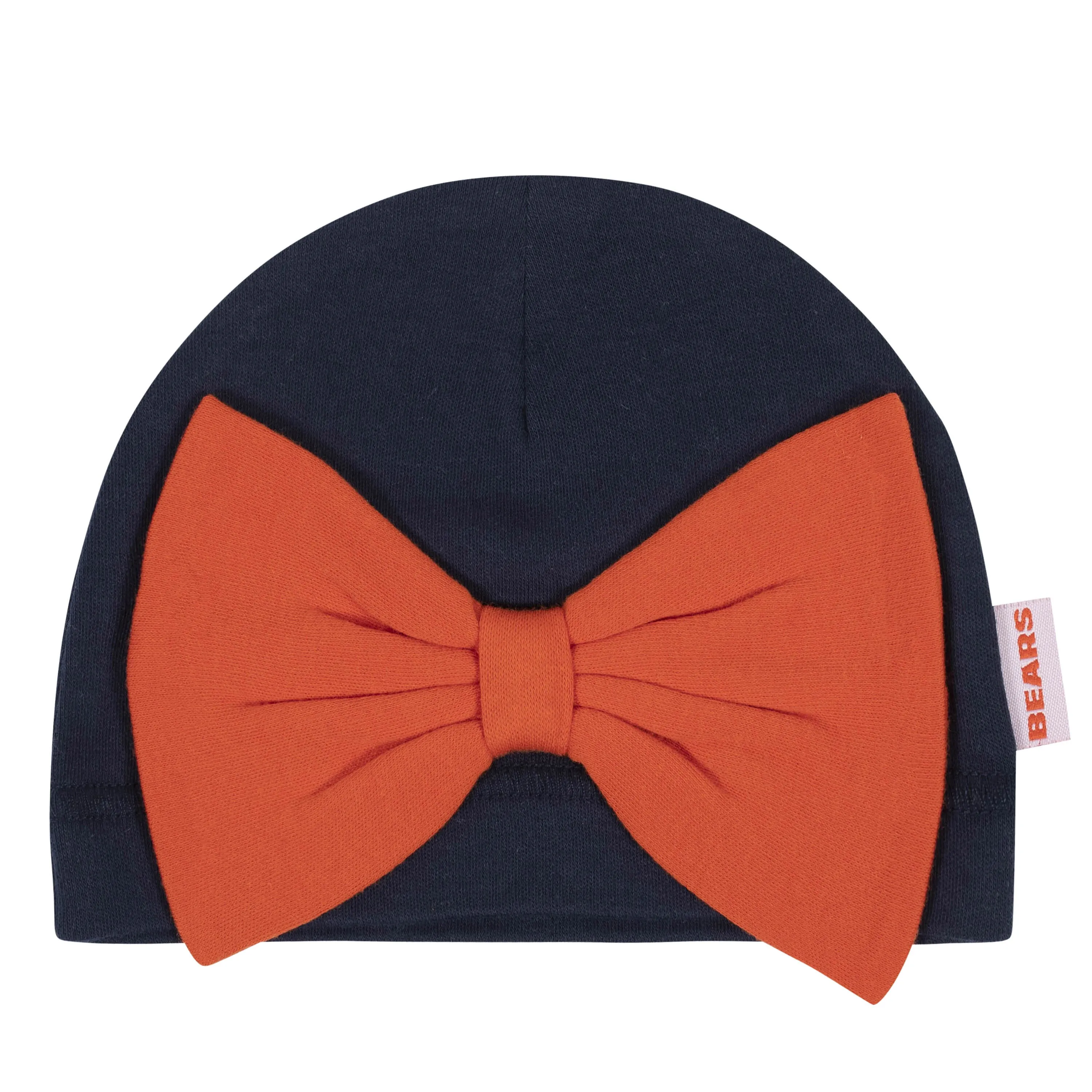 3-Piece Baby Girls Chicago Bears Bodysuit, Footed Pant, and Cap Set Gerber Childrenswea