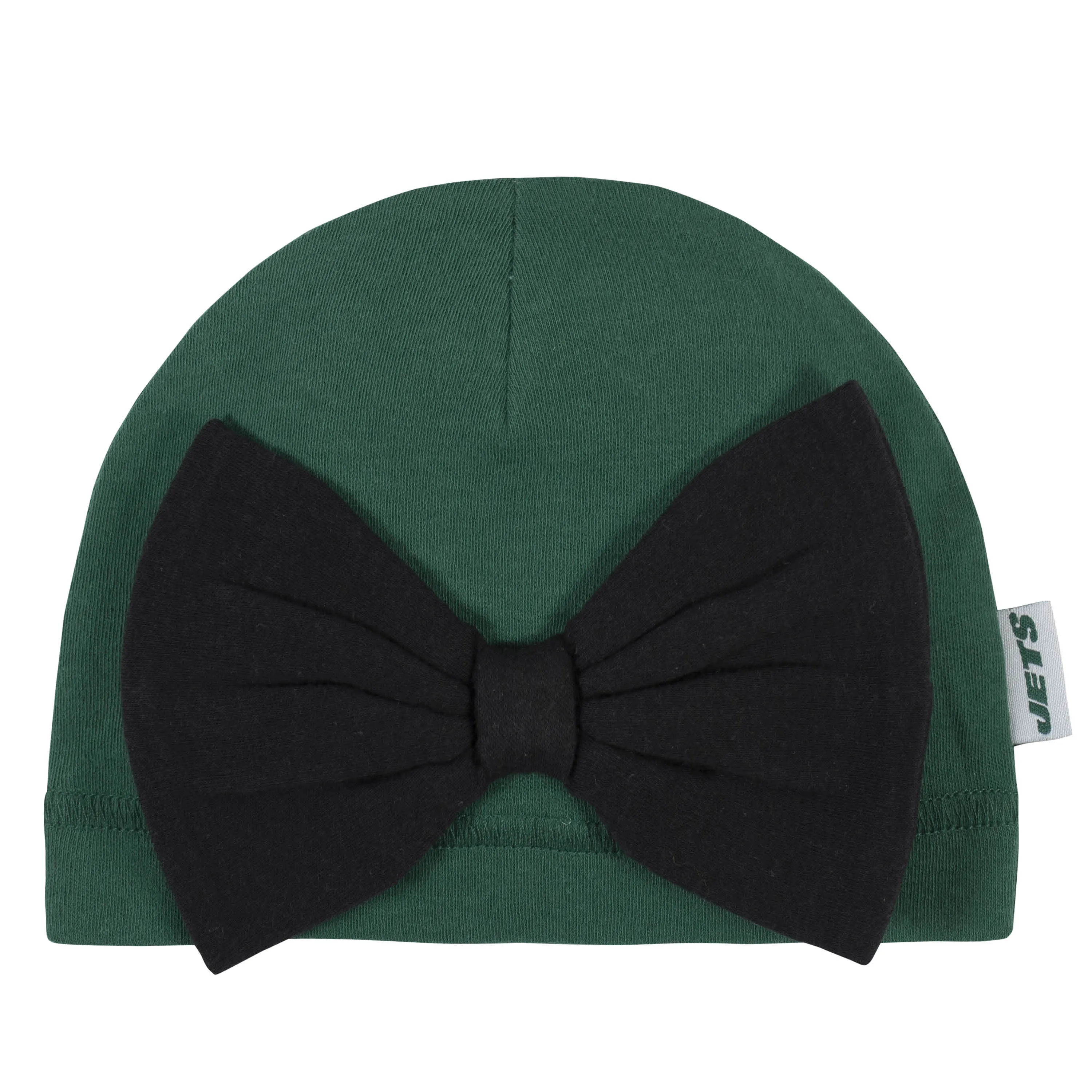 3-Piece Baby Girls New York Jets Bodysuit, Footed Pant, and Cap Set Gerber Childrenswea