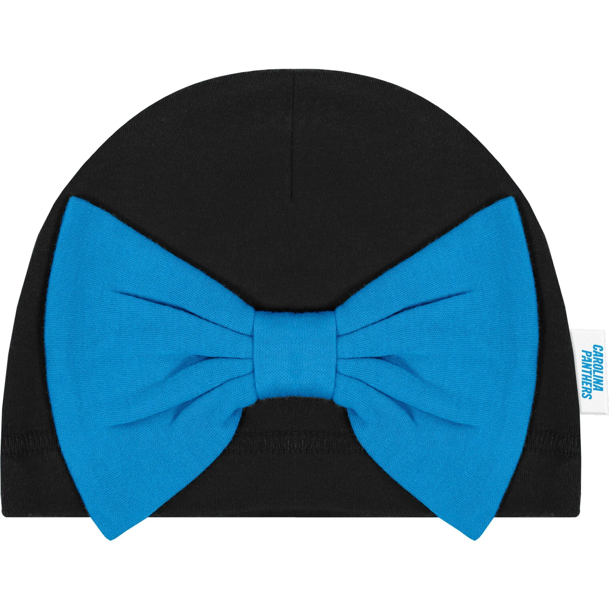 3-Piece Baby Girls Panthers Bodysuit, Footed Pant, & Cap Set Gerber Childrenswea