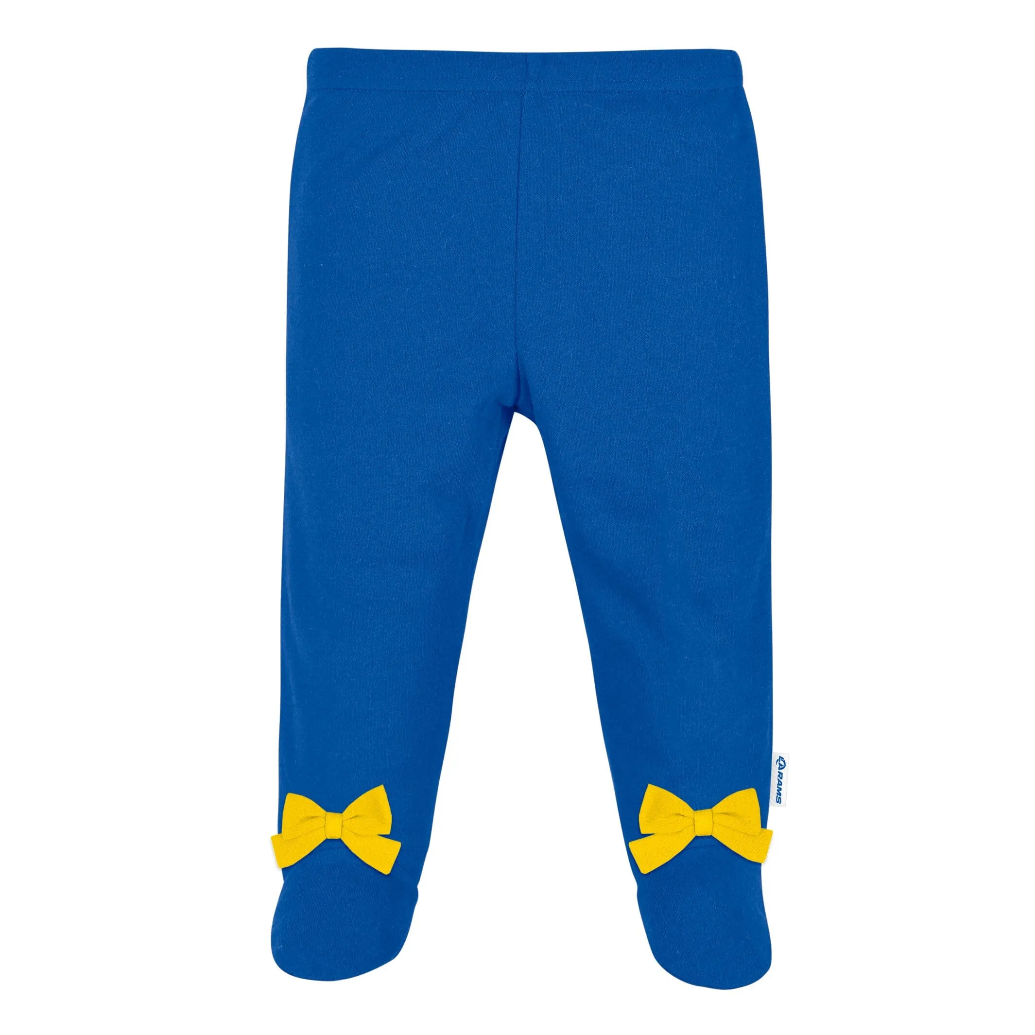 3-Piece Baby Girls Rams Bodysuit, Footed Pant, & Cap Set Gerber Childrenswea