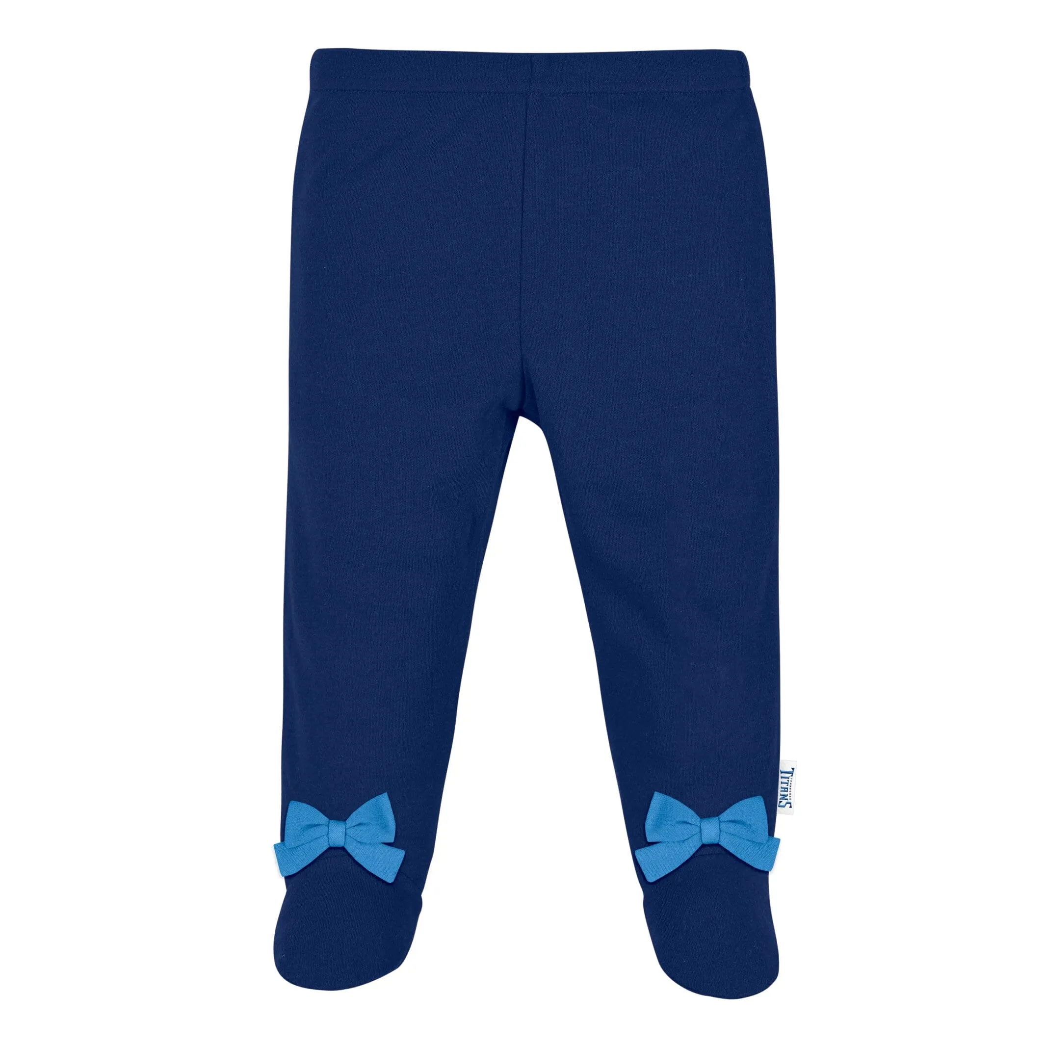 3-Piece Baby Girls Titans Bodysuit, Footed Pant, & Cap Set Gerber Childrenswea