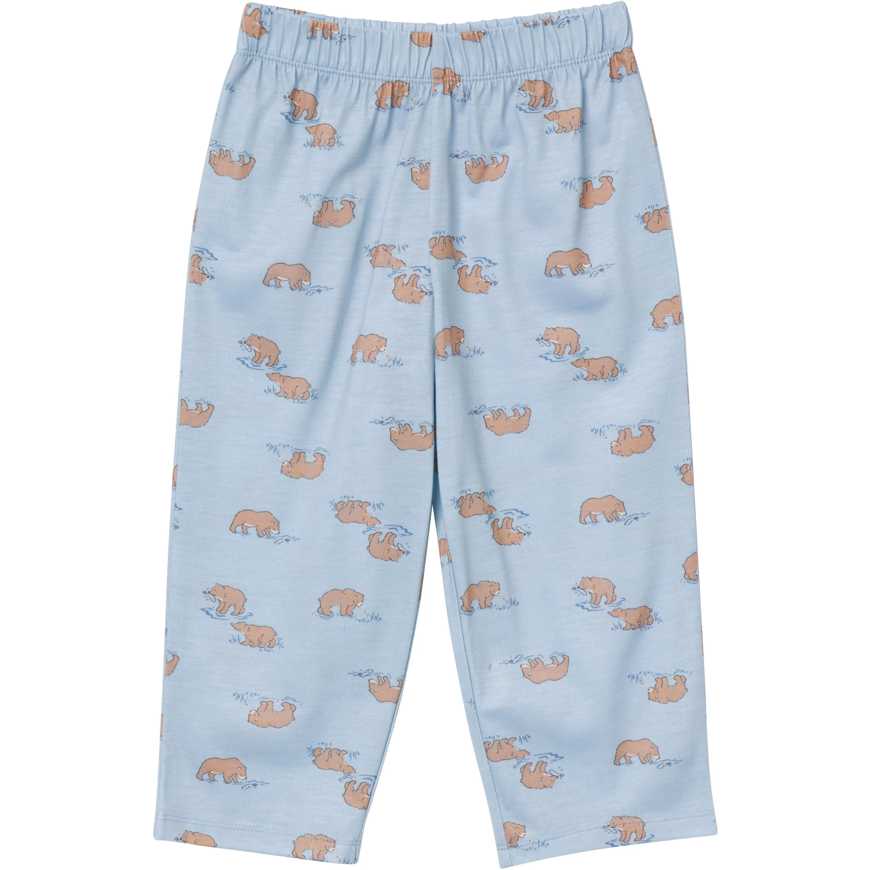 3-Piece Toddler Boys Bear T-Shirt, Shorts & Pants Pajama Set Gerber Childrenswea