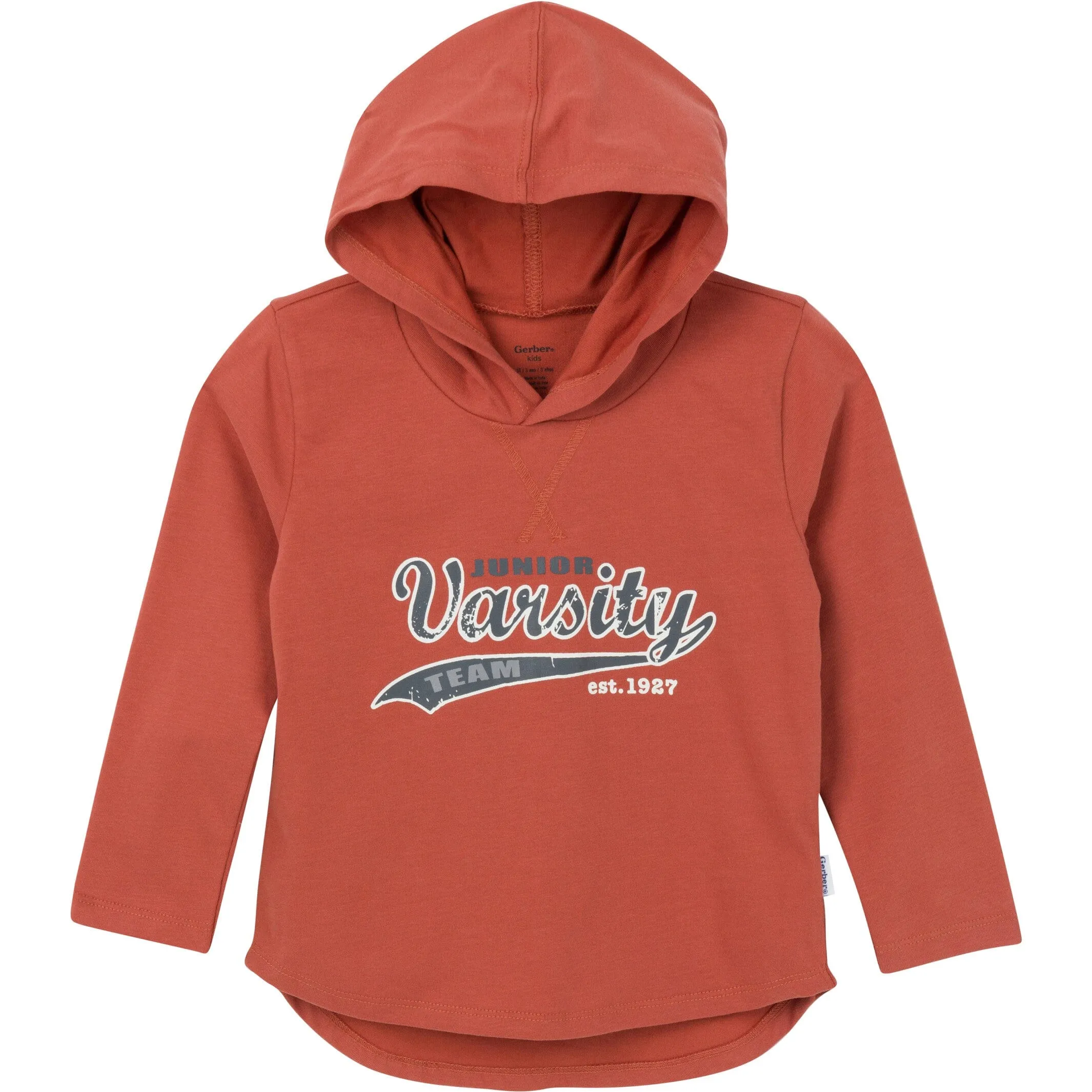 3-Piece Toddler Boys Varsity Tee, Hooded Top and Joggers Set Gerber Childrenswea