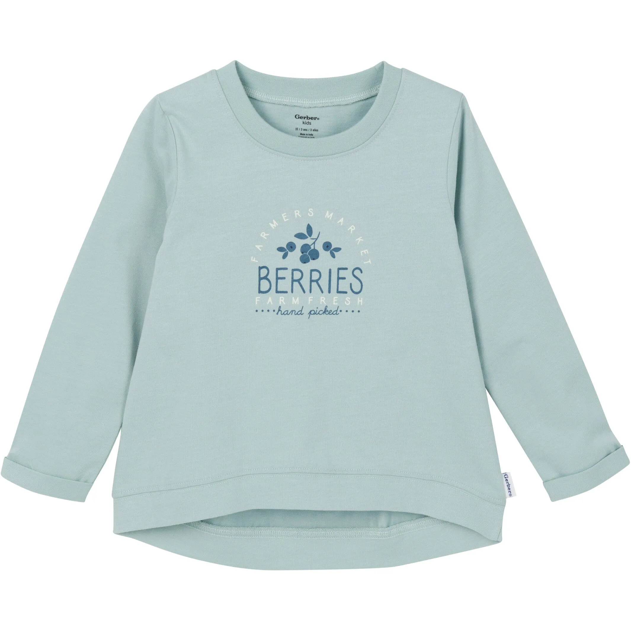 3-Piece Toddler Girls Blueberries Tunics and Leggings Set Gerber Childrenswea