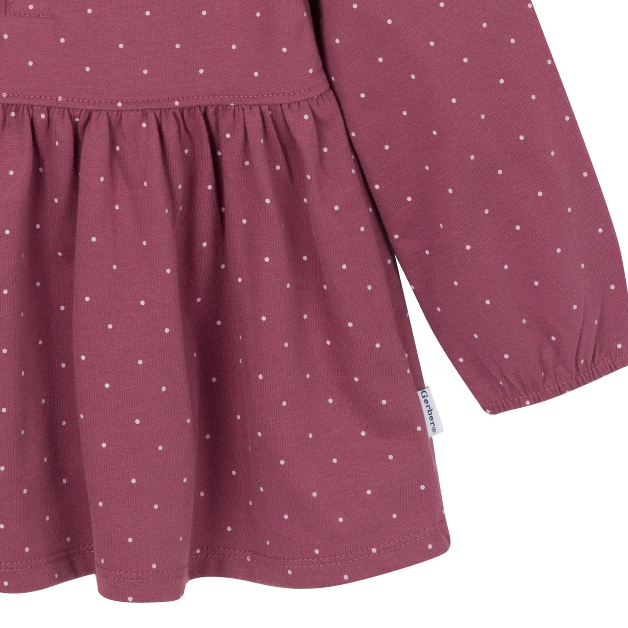 3-Piece Toddler Girls Brown/Violet Tunics and Leggings Gerber Childrenswea